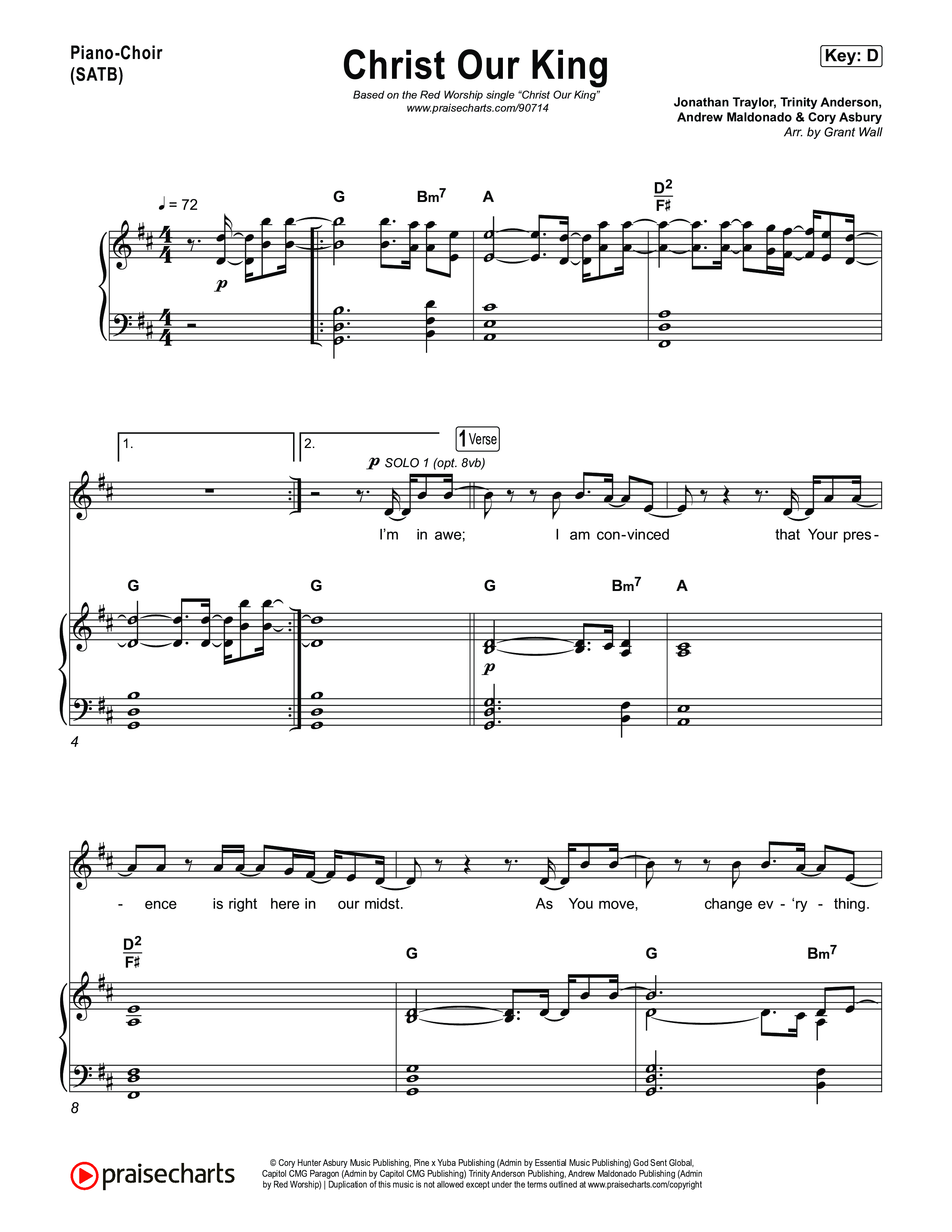 Christ Our King Piano/Vocal Pack (Red Worship)
