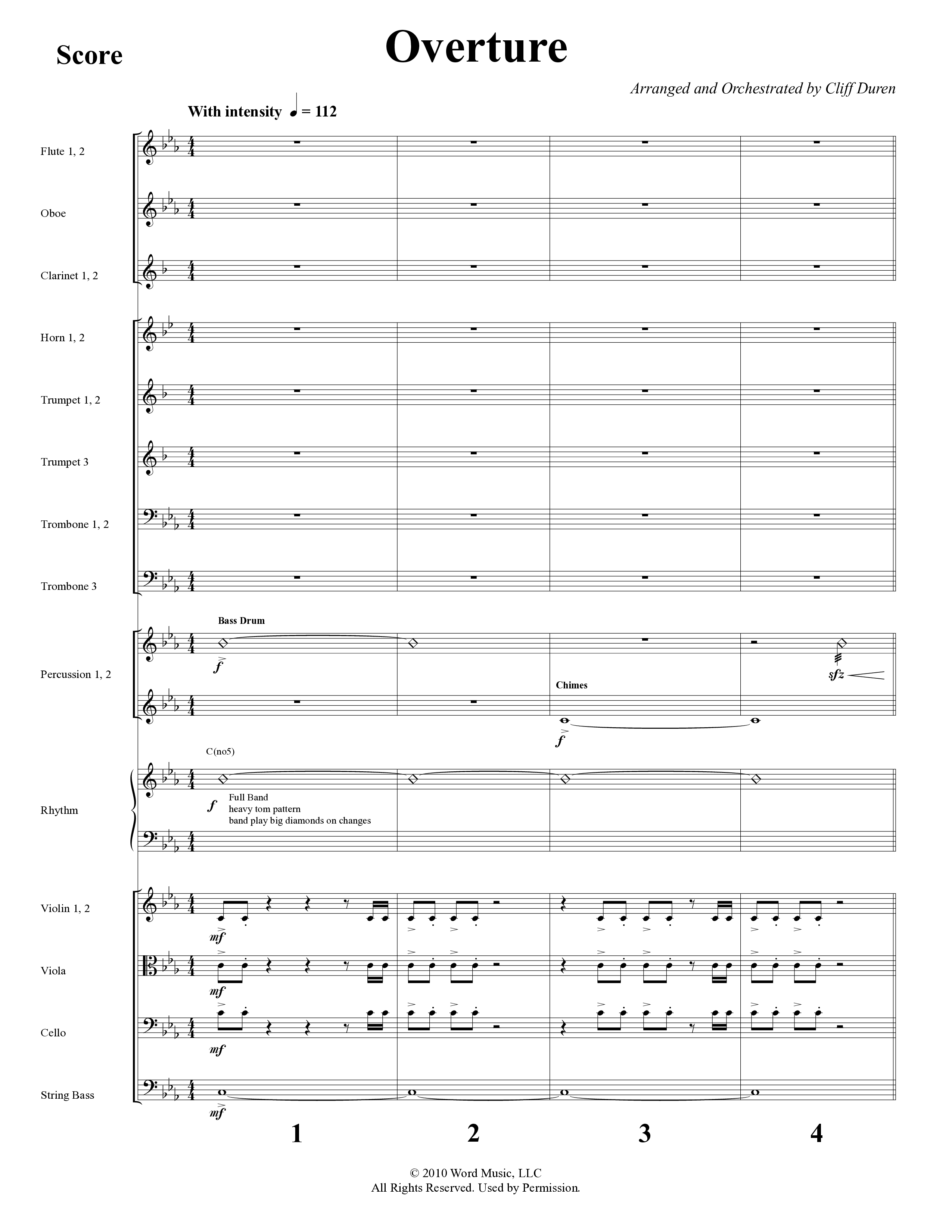 The Star Still Shines (10 Song Choral Collection) Orchestrations (SATB) (Arr. Cliff Duren)