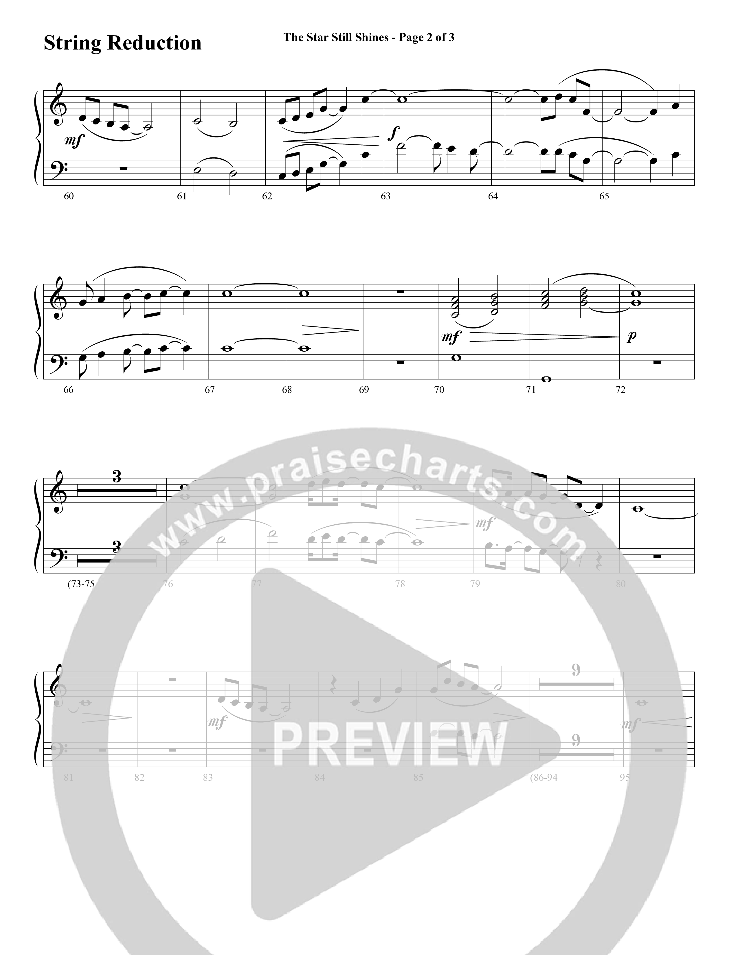 The Star Still Shines (10 Song Choral Collection) Song 8 (Orchestration) (Arr. Cliff Duren)