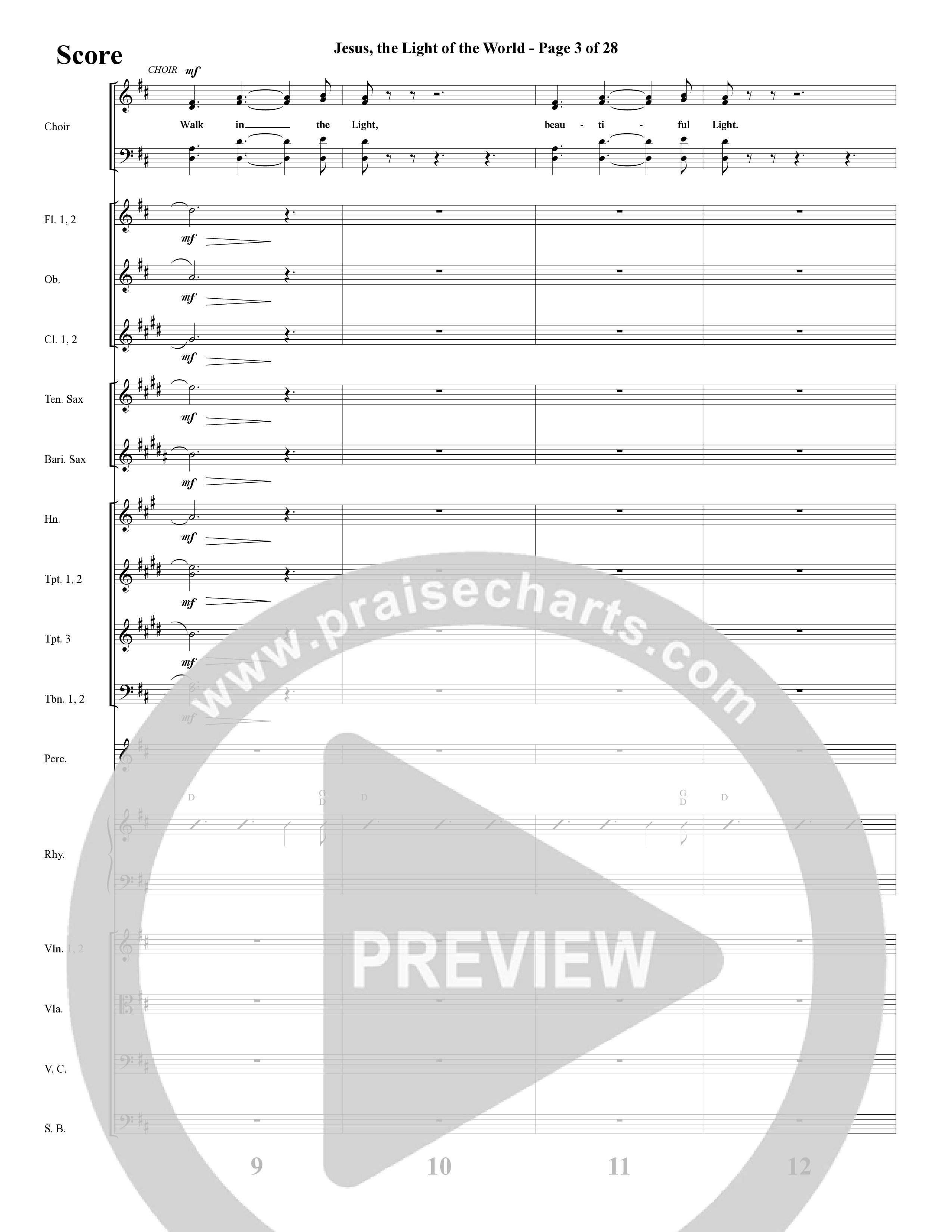 The Star Still Shines (10 Song Choral Collection) Song 9 (Orchestration) (Arr. Cliff Duren)