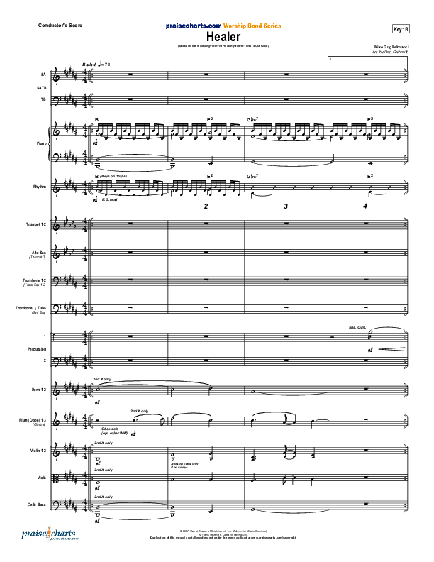 Healer Conductor's Score (Mike Guglielmucci)