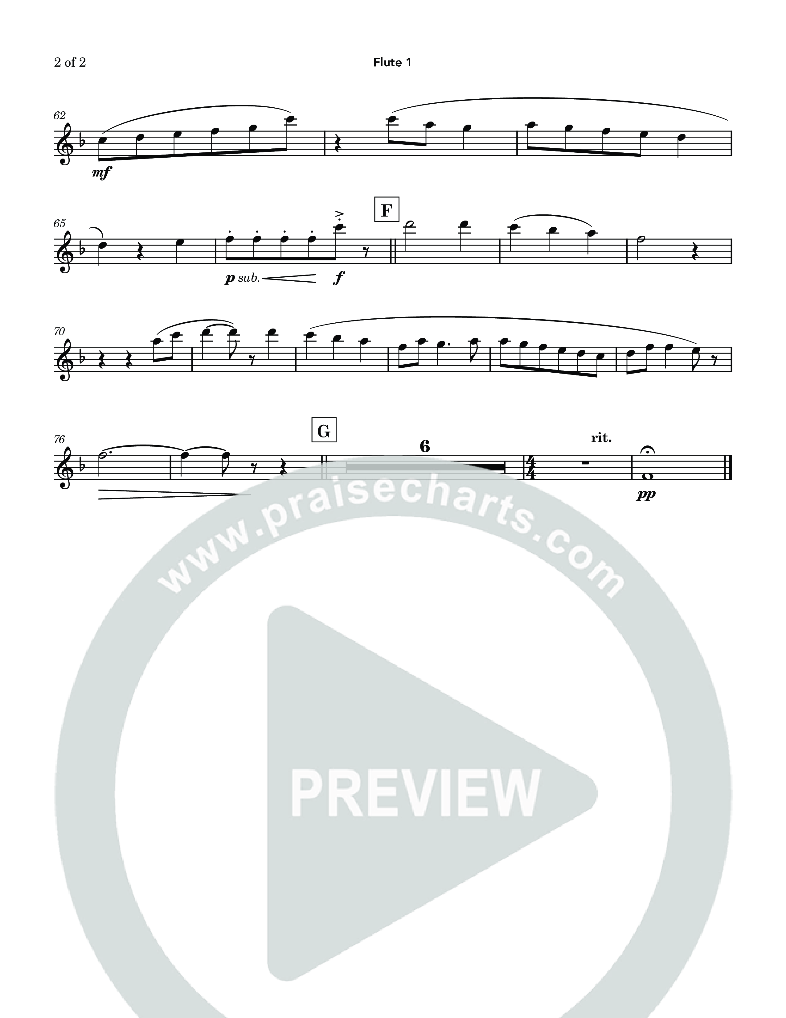 God's Covenant (Promise Of The Cross) (Choral Anthem SATB) Flute 1/2 (Nathan Sennett / Debora Cahoon / Jaclynn Huse)