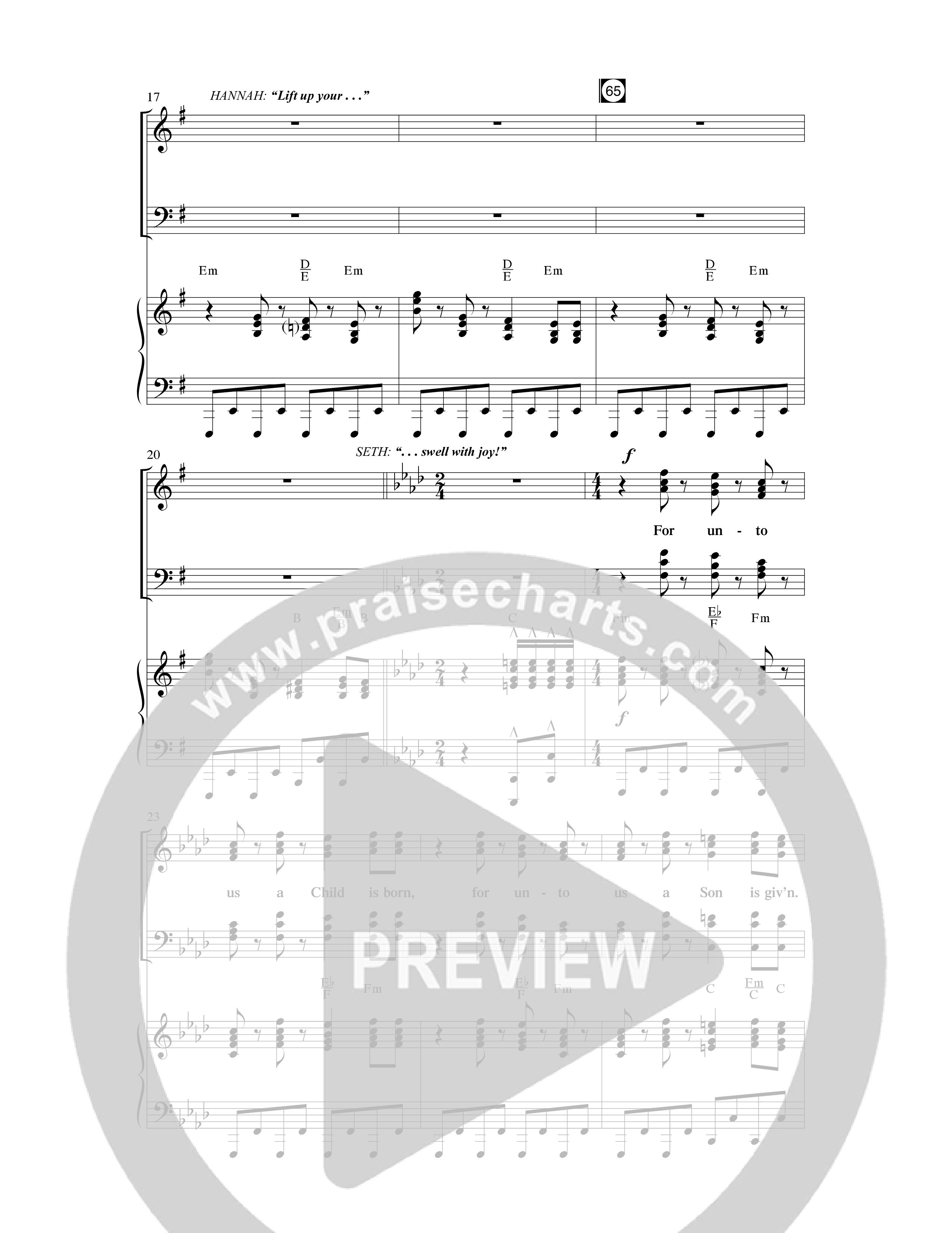 A Baby Changes Everything (16 Song Choral Collection) Song 16 (Piano SATB) (Arr. Deborah Craig-Claar / Arr. David Clydesdale)
