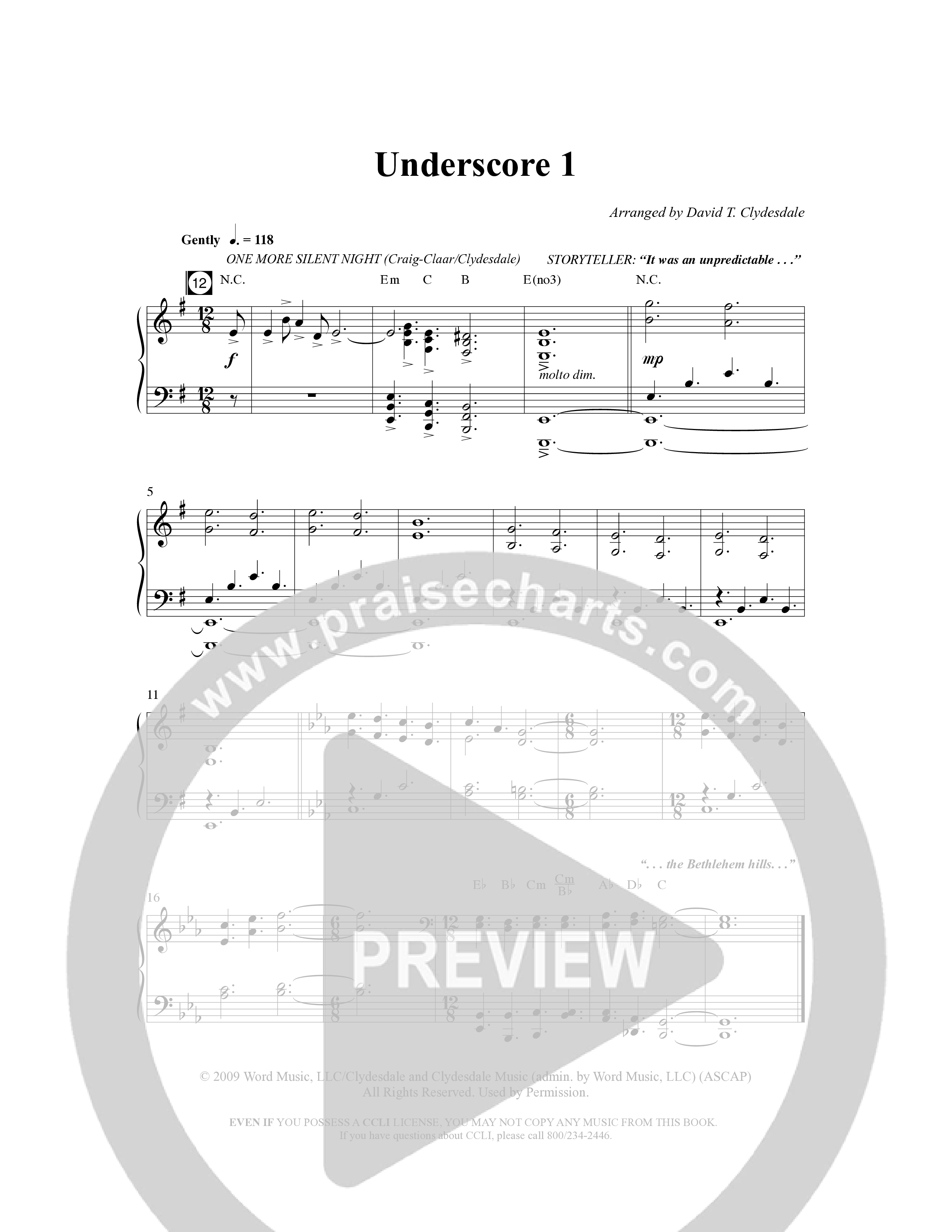 A Baby Changes Everything (16 Song Choral Collection) Song 3 (Piano SATB) (Arr. Deborah Craig-Claar / Arr. David Clydesdale)