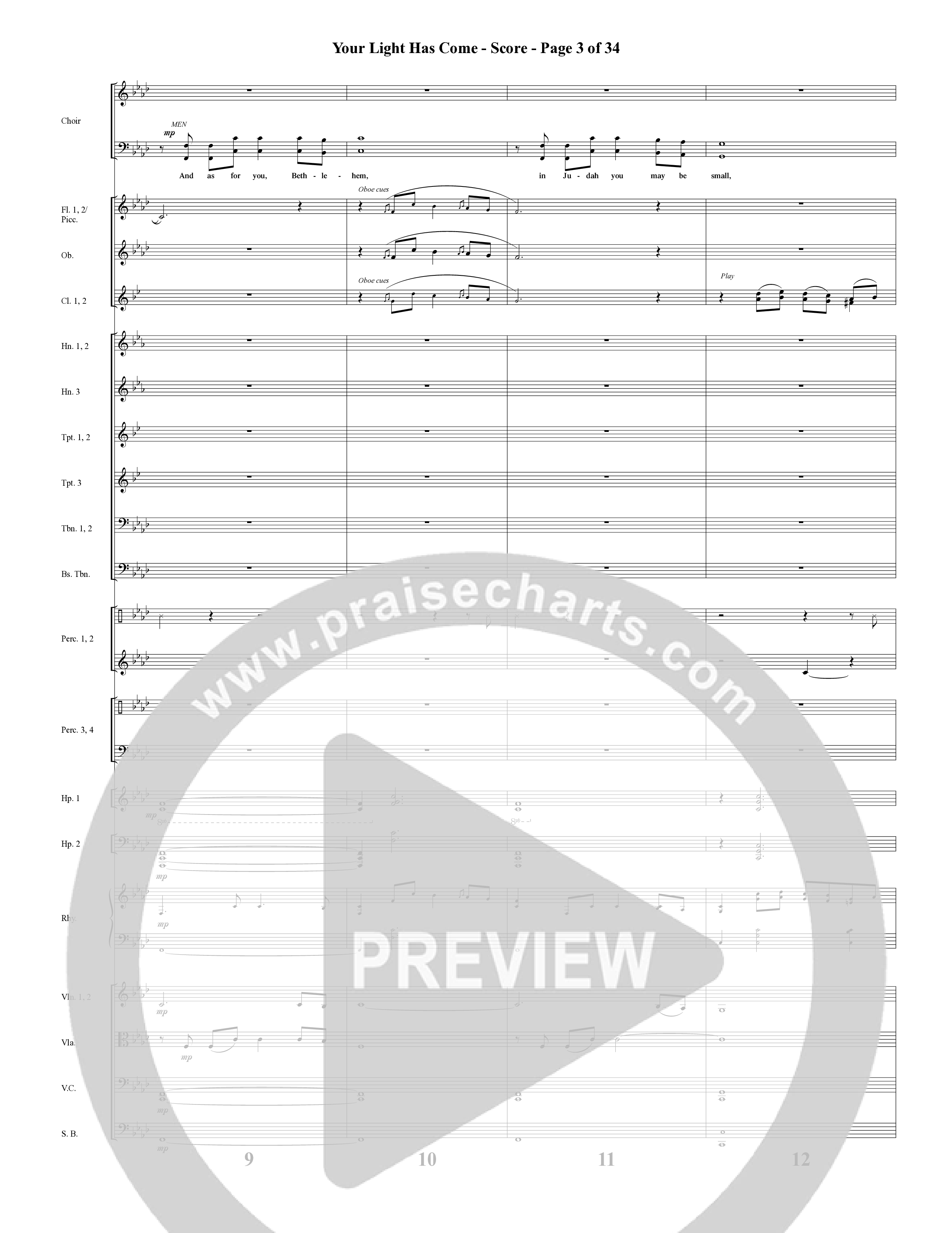 A Baby Changes Everything (16 Song Choral Collection) Song 4 (Orchestration) (Arr. Deborah Craig-Claar / Arr. David Clydesdale)