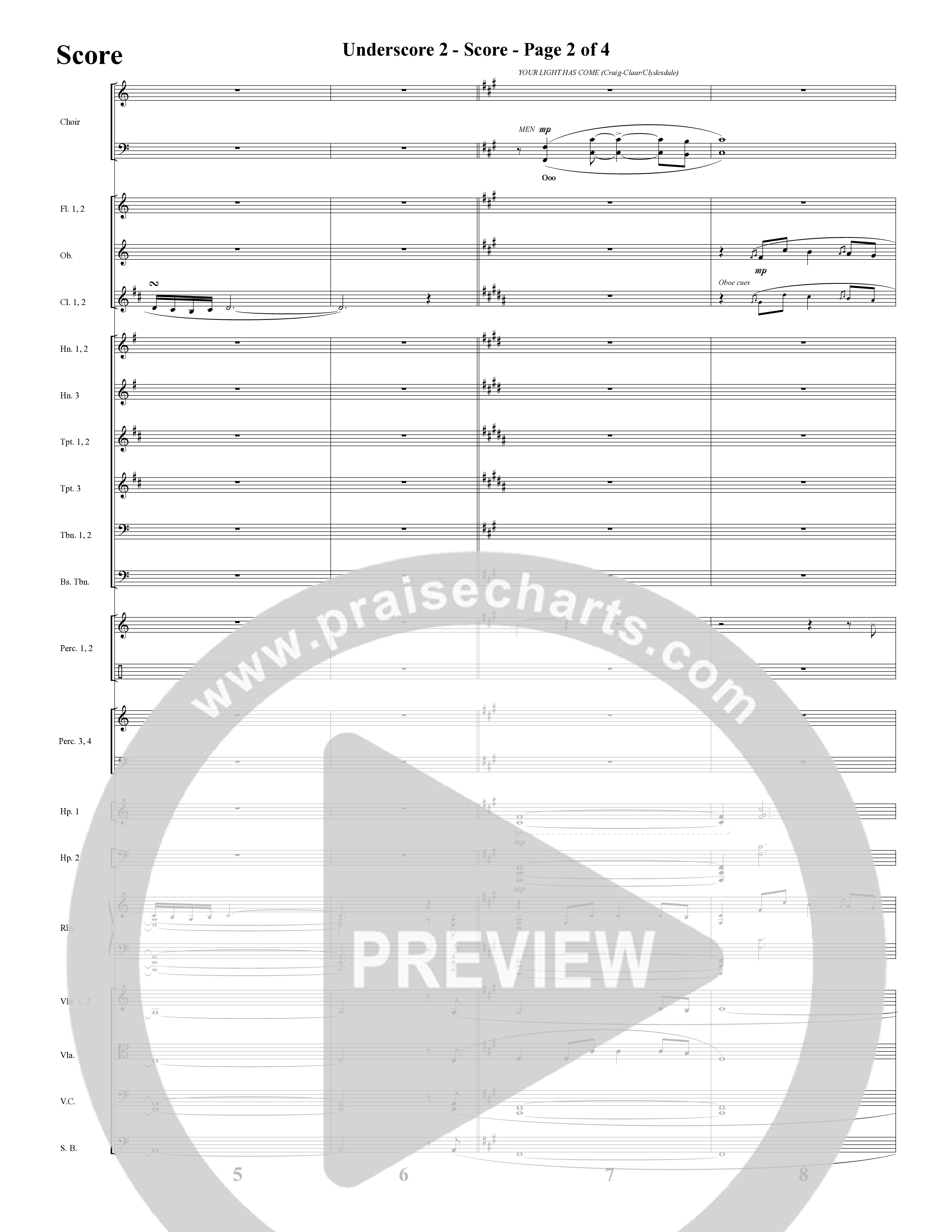 A Baby Changes Everything (16 Song Choral Collection) Song 5 (Orchestration) (Arr. Deborah Craig-Claar / Arr. David Clydesdale)