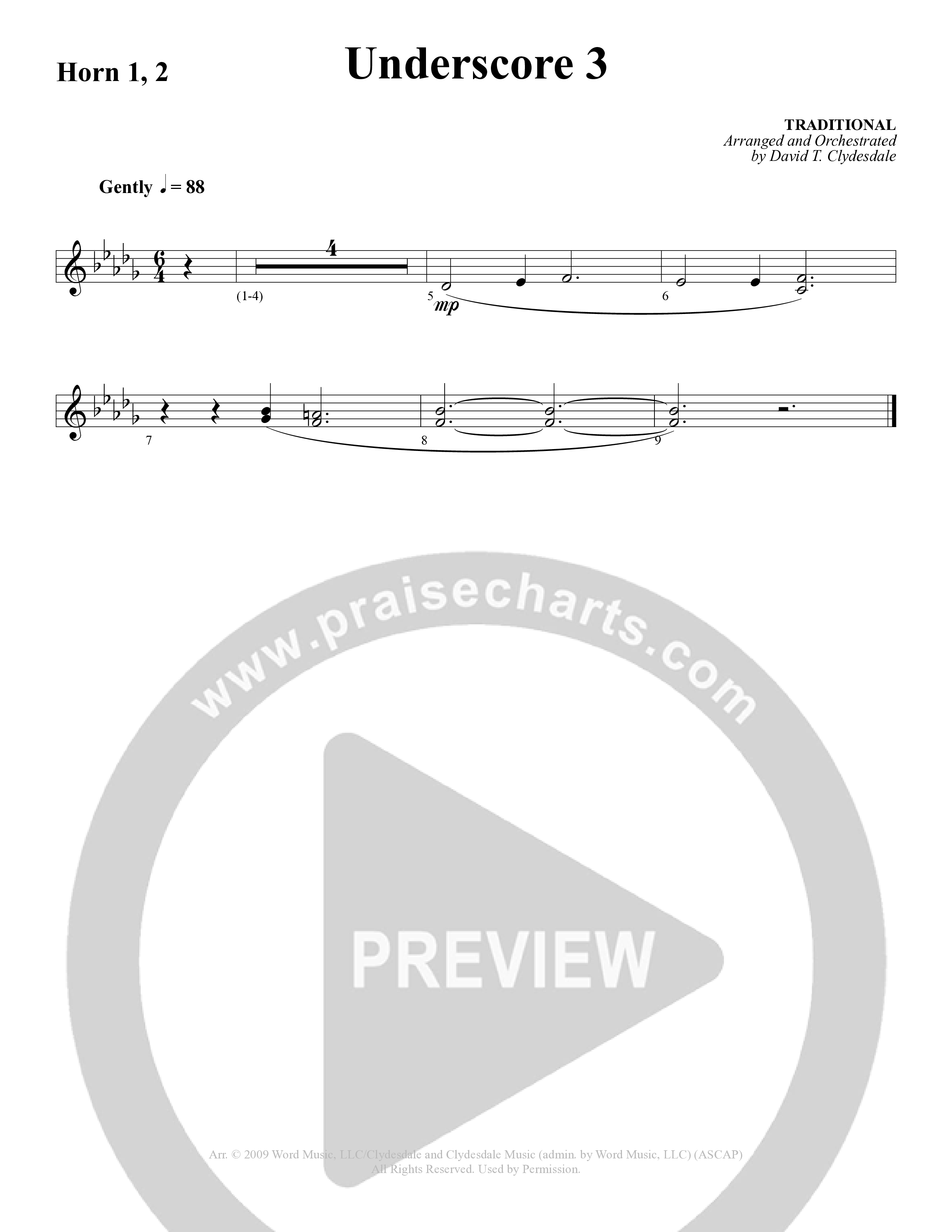 A Baby Changes Everything (16 Song Choral Collection) Song 7 (Orchestration) (Arr. Deborah Craig-Claar / Arr. David Clydesdale)