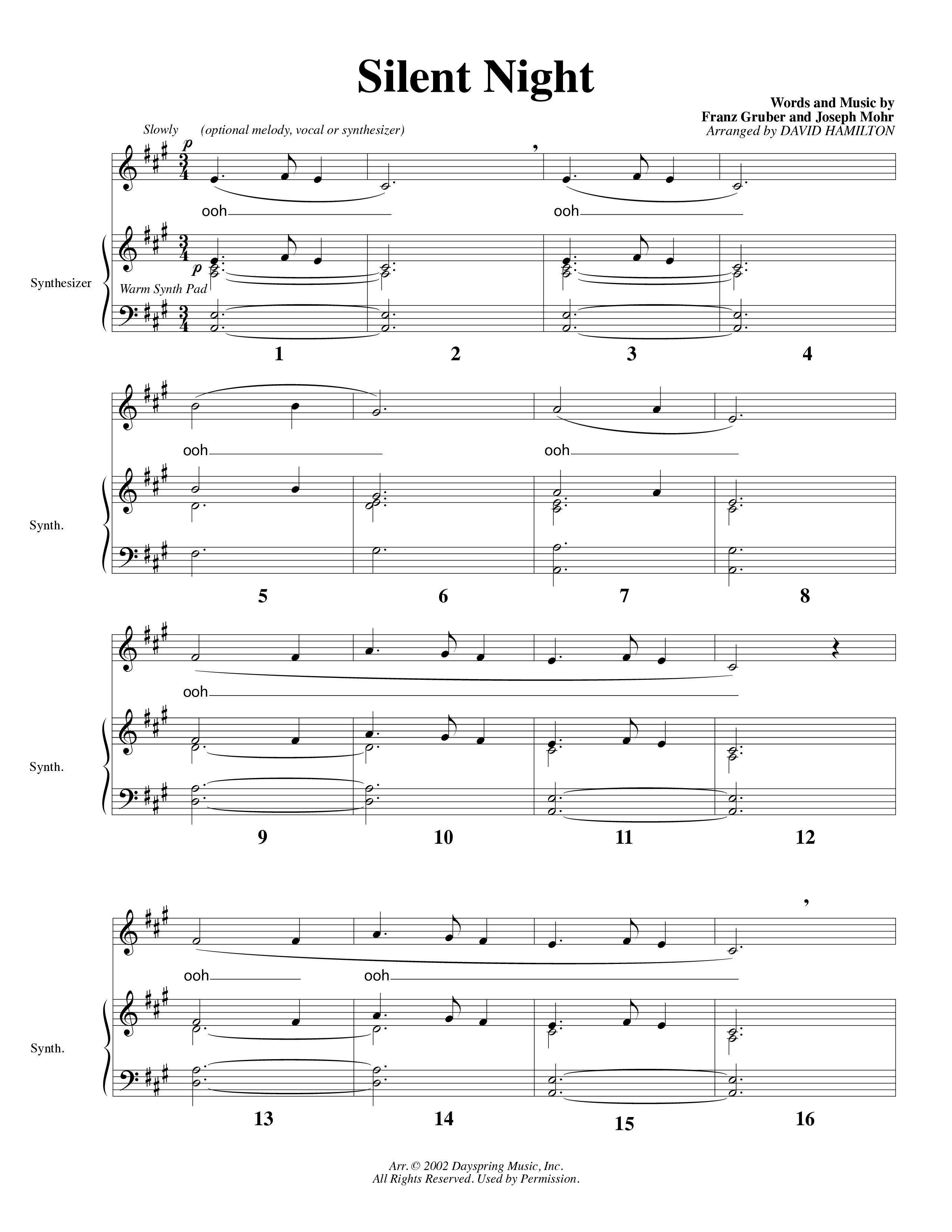 Agnus Dei (12 Song Choral Collection) Song 11 (Orchestration) (Arr. David Hamilton / Arr. Dennis Worley / Arr. Karla Worley)