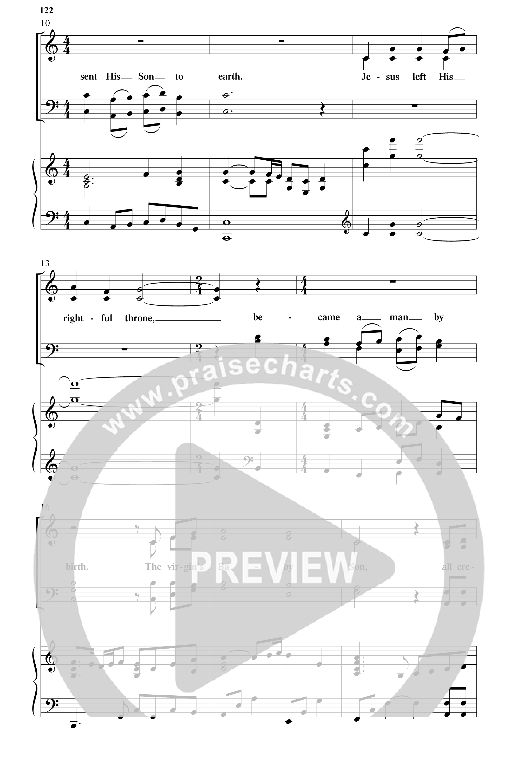 Agnus Dei (12 Song Choral Collection) Song 12 (Piano SATB) (Arr. David Hamilton / Arr. Dennis Worley / Arr. Karla Worley)