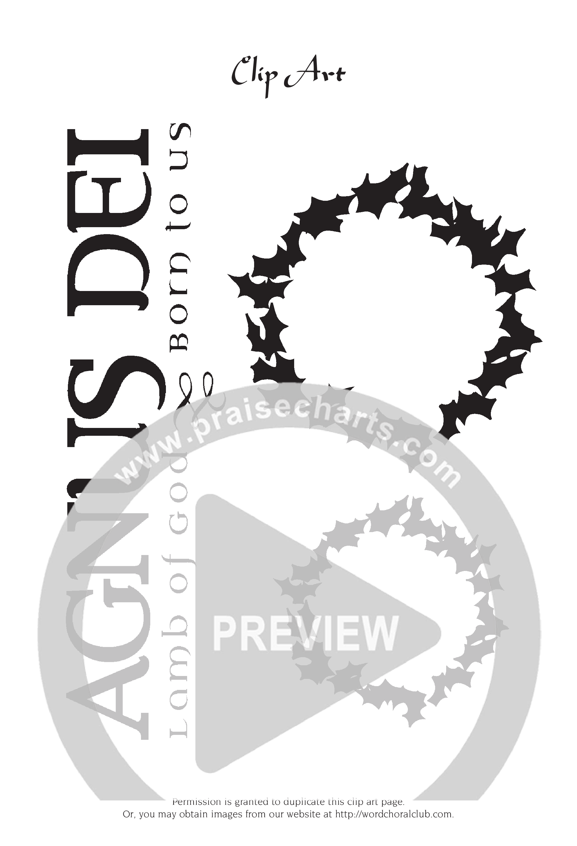 Agnus Dei (12 Song Choral Collection) Song 13 (Piano SATB) (Arr. David Hamilton / Arr. Dennis Worley / Arr. Karla Worley)