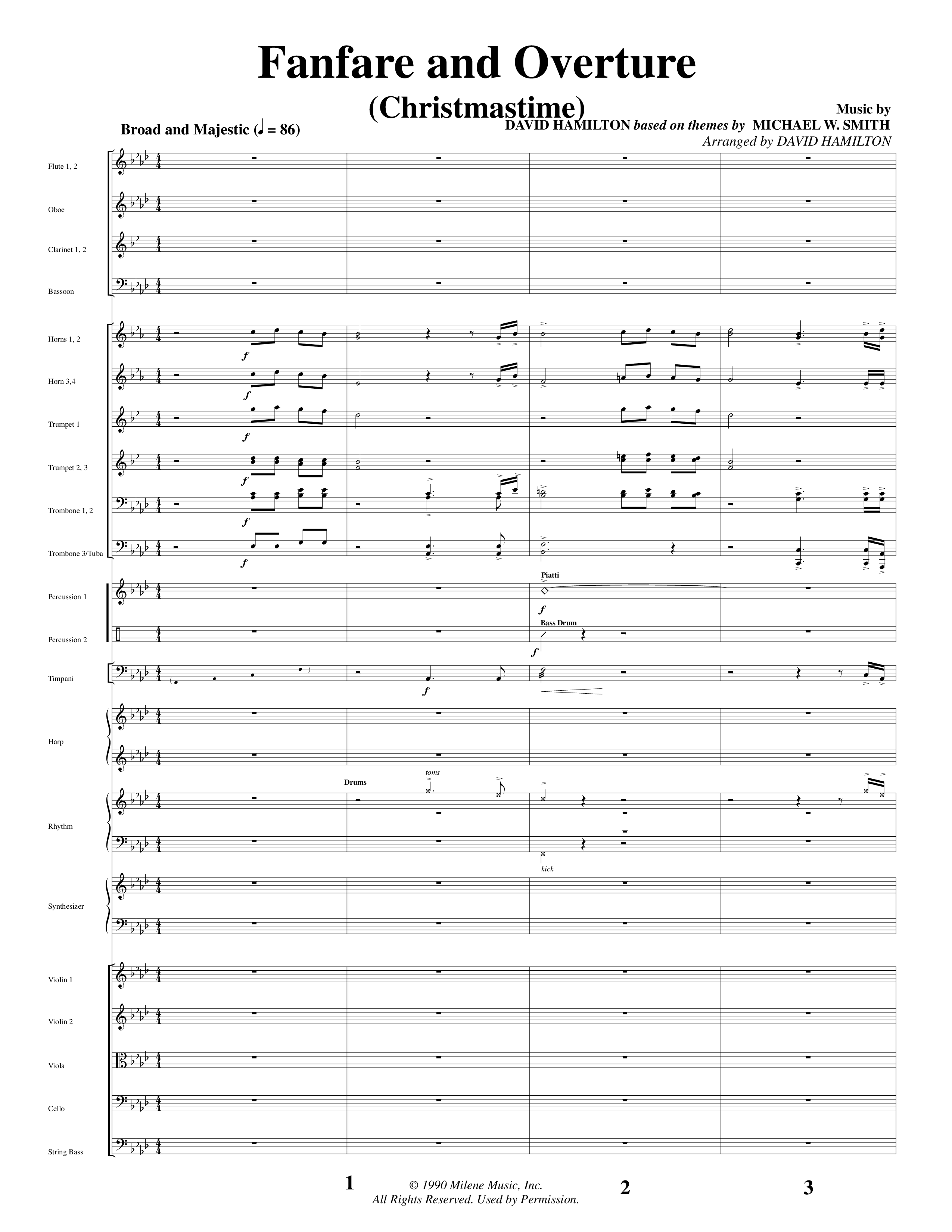 Agnus Dei (12 Song Choral Collection) Orchestrations (SATB) (Arr. David Hamilton / Arr. Dennis Worley / Arr. Karla Worley)