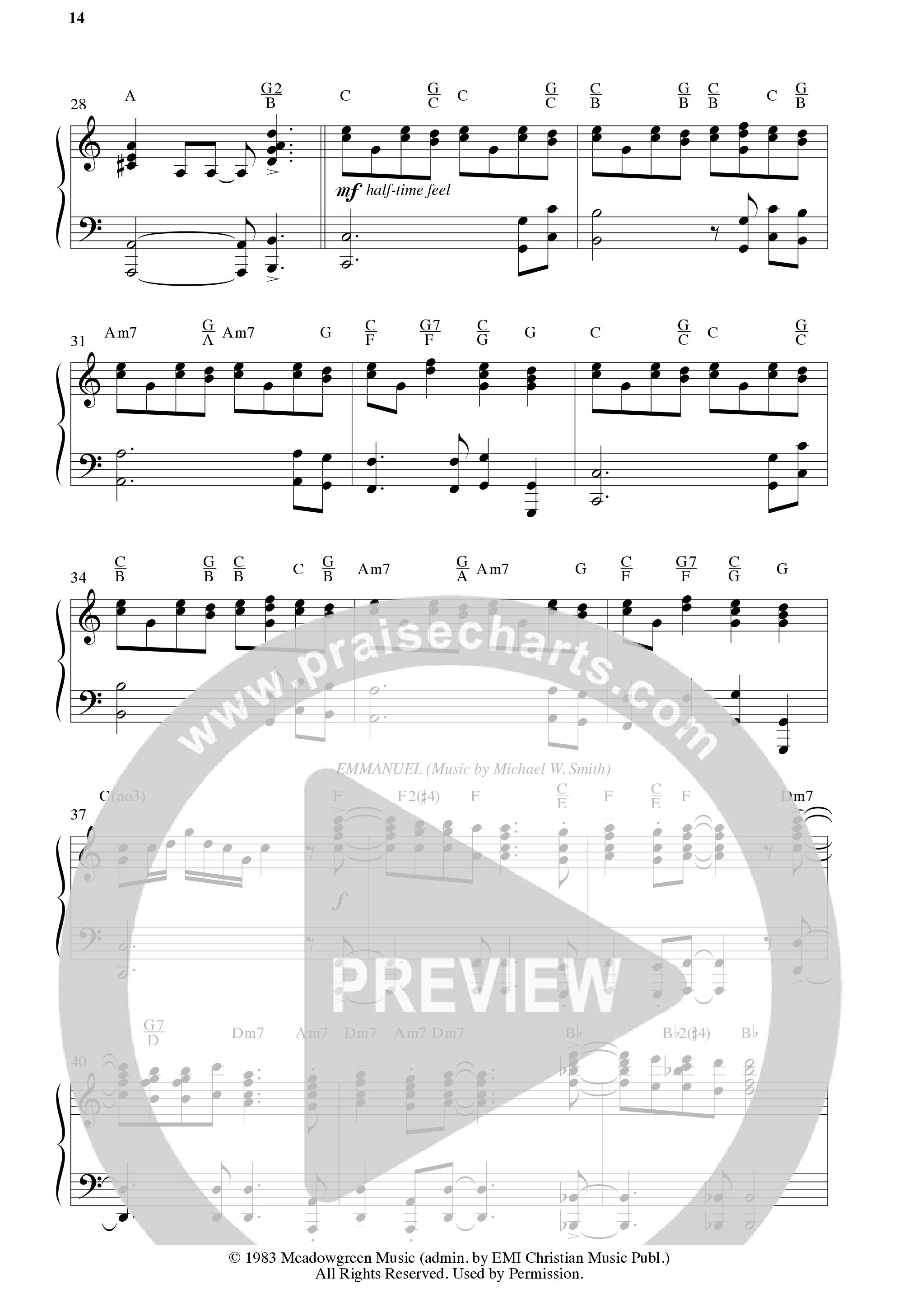 Agnus Dei (12 Song Choral Collection) Song 1 (Piano SATB) (Arr. David Hamilton / Arr. Dennis Worley / Arr. Karla Worley)