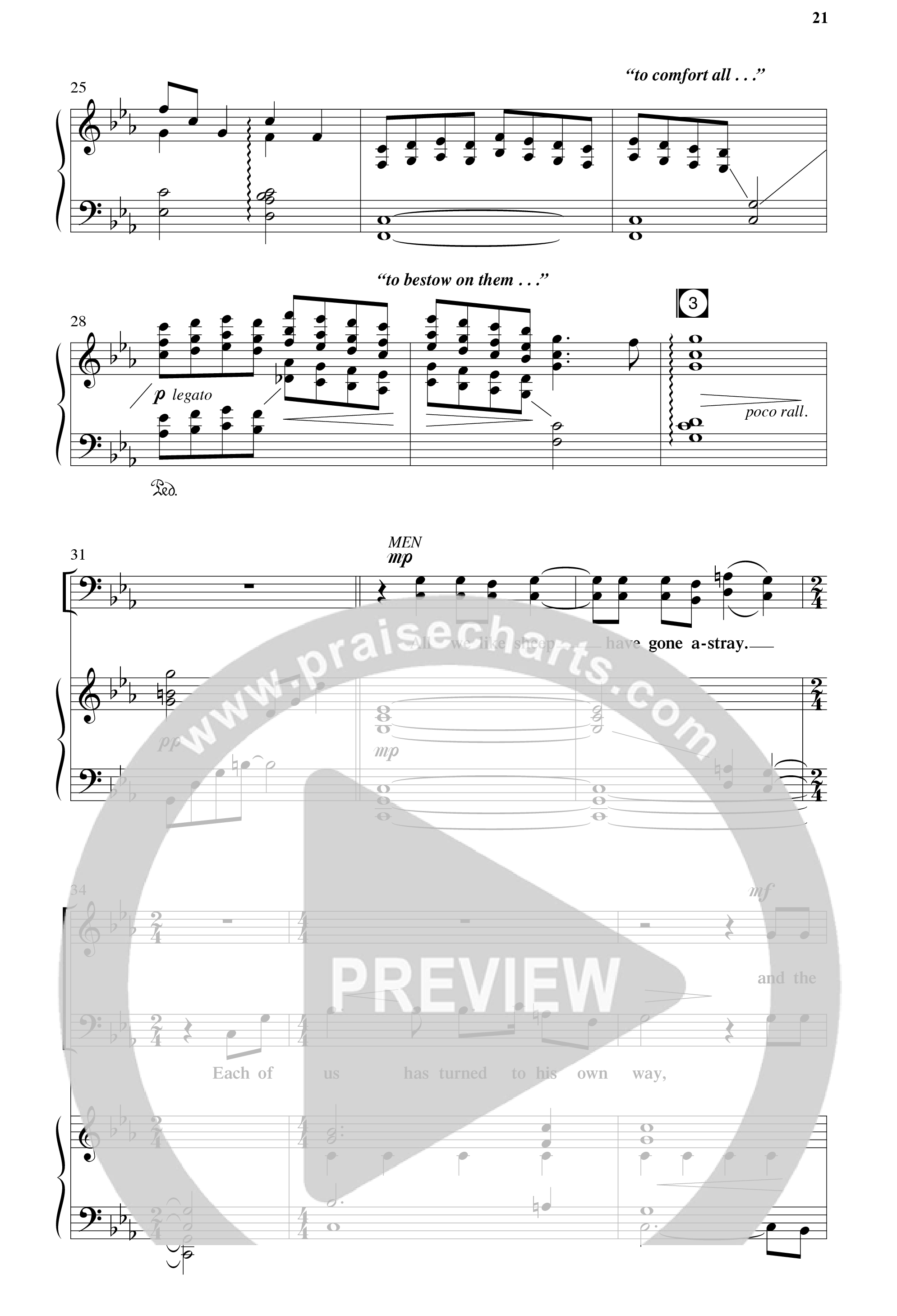 Agnus Dei (12 Song Choral Collection) Song 2 (Piano SATB) (Arr. David Hamilton / Arr. Dennis Worley / Arr. Karla Worley)