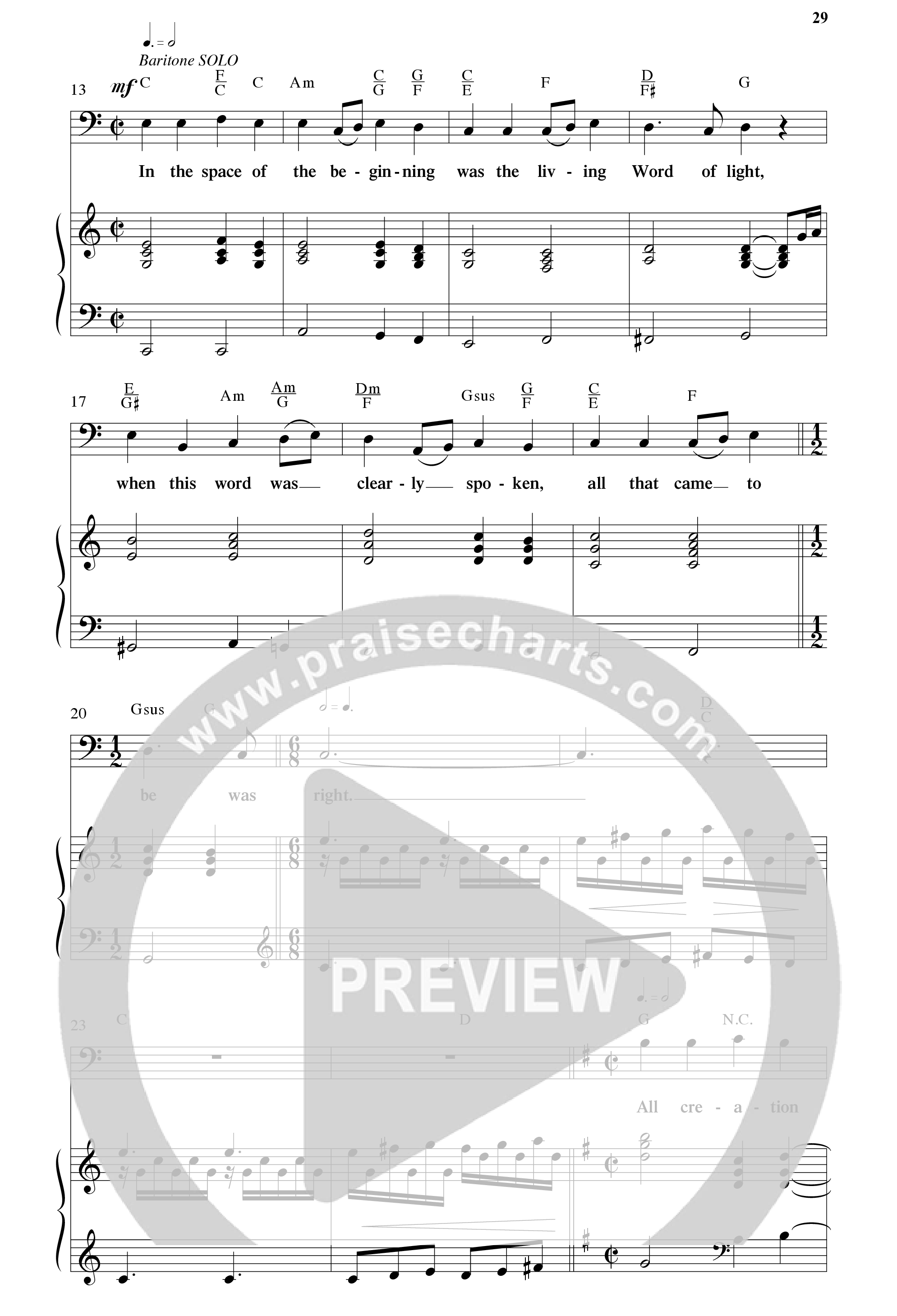 Agnus Dei (12 Song Choral Collection) Song 3 (Piano SATB) (Arr. David Hamilton / Arr. Dennis Worley / Arr. Karla Worley)