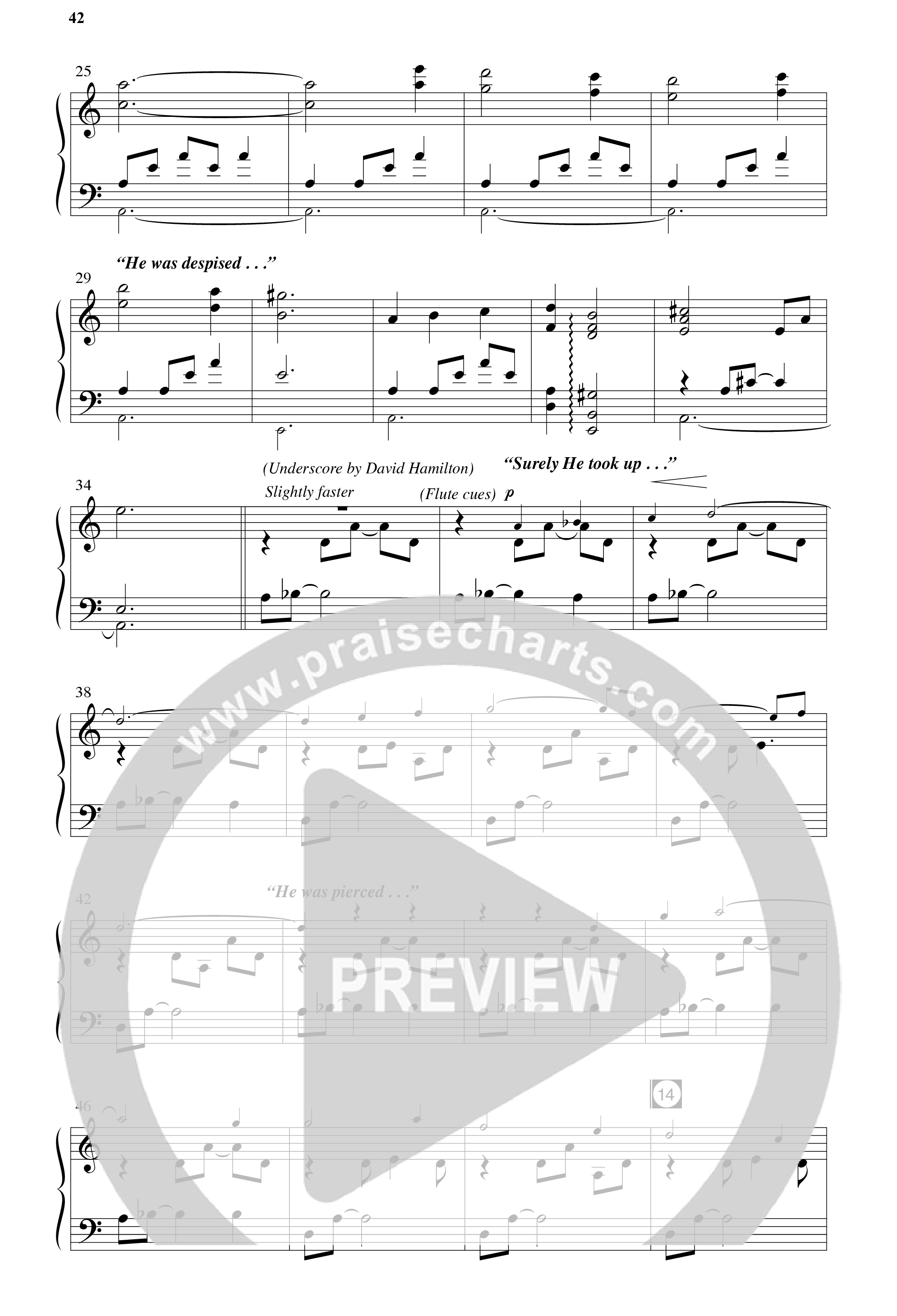Agnus Dei (12 Song Choral Collection) Song 4 (Piano SATB) (Arr. David Hamilton / Arr. Dennis Worley / Arr. Karla Worley)
