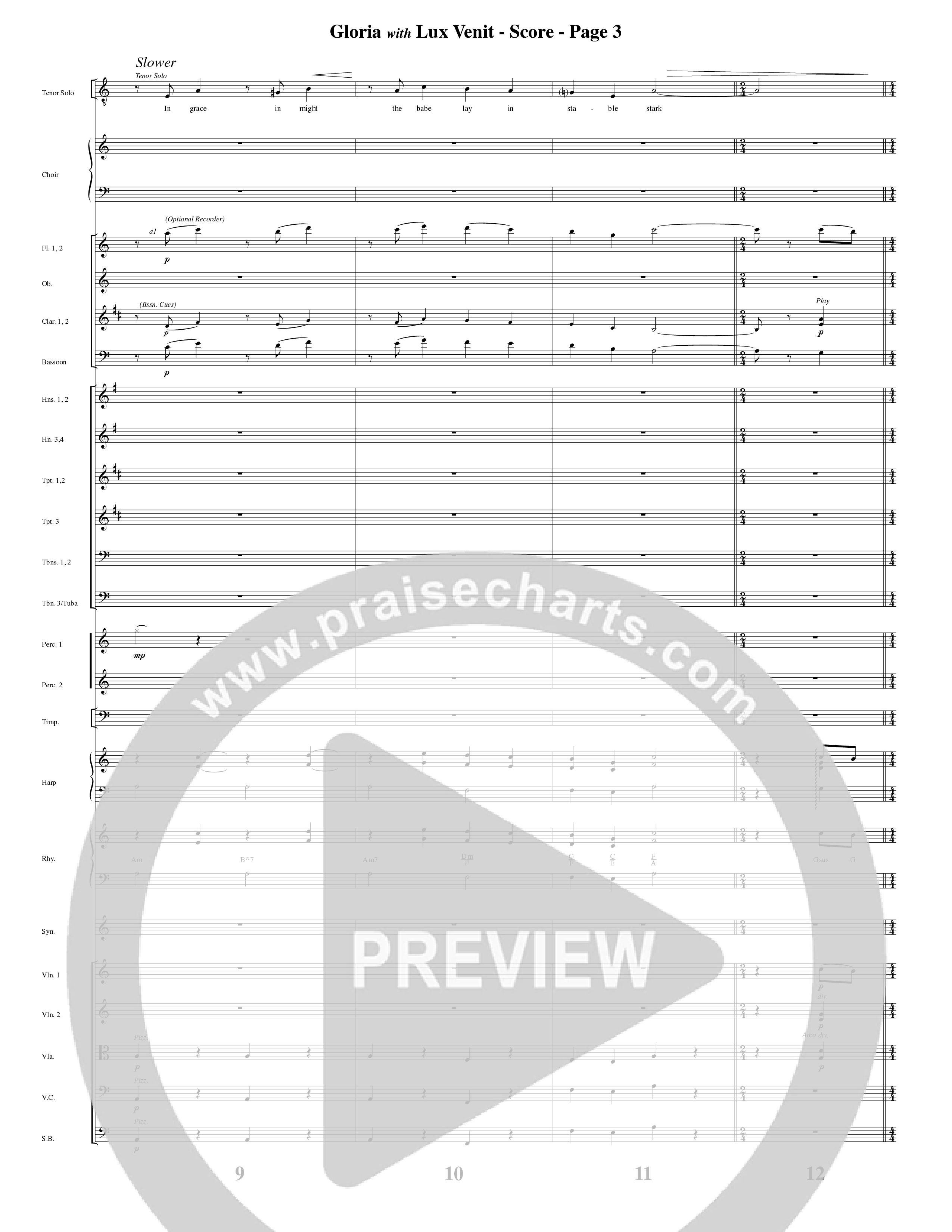 Agnus Dei (12 Song Choral Collection) Song 6 (Orchestration) (Arr. David Hamilton / Arr. Dennis Worley / Arr. Karla Worley)