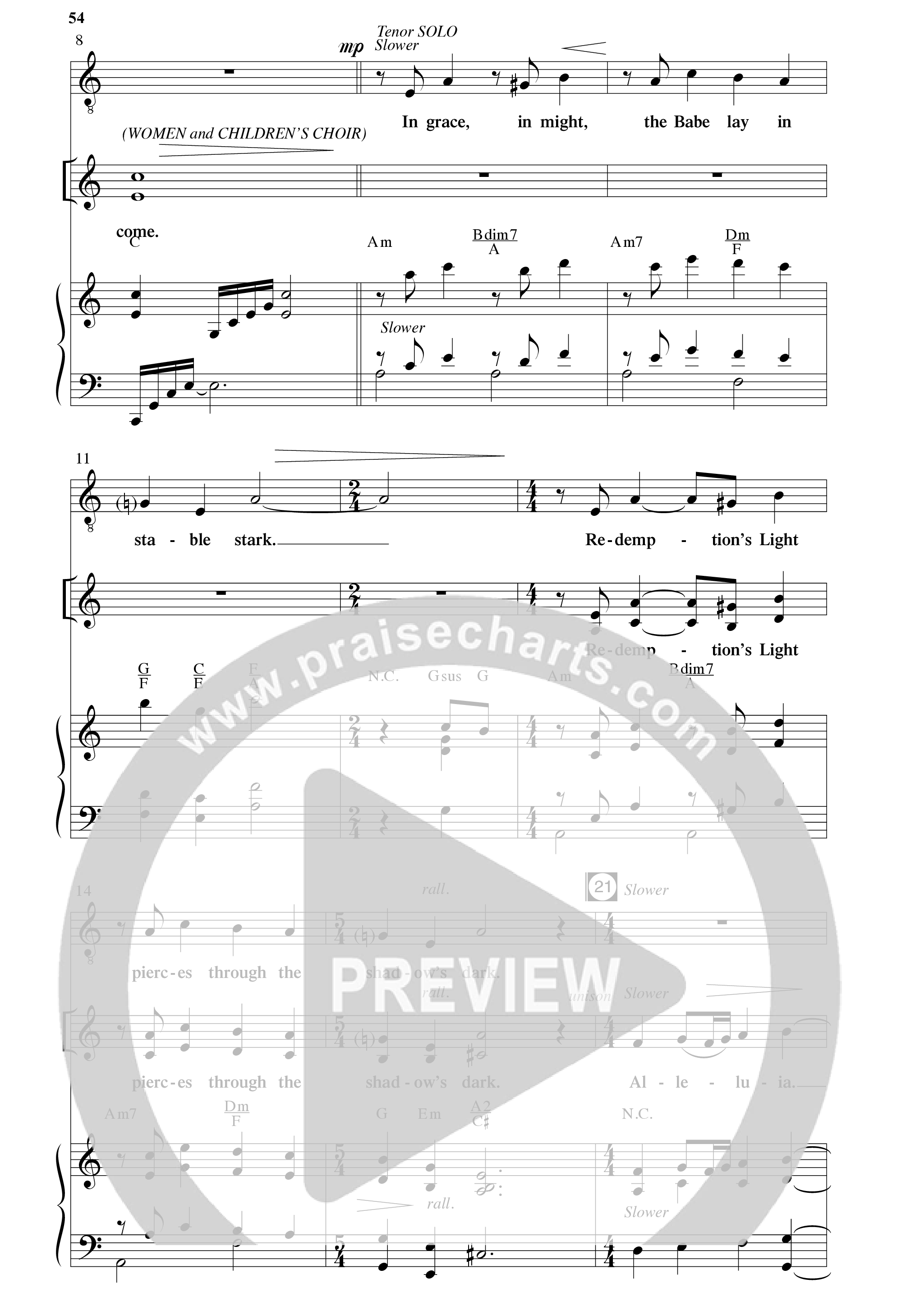 Agnus Dei (12 Song Choral Collection) Song 6 (Piano SATB) (Arr. David Hamilton / Arr. Dennis Worley / Arr. Karla Worley)