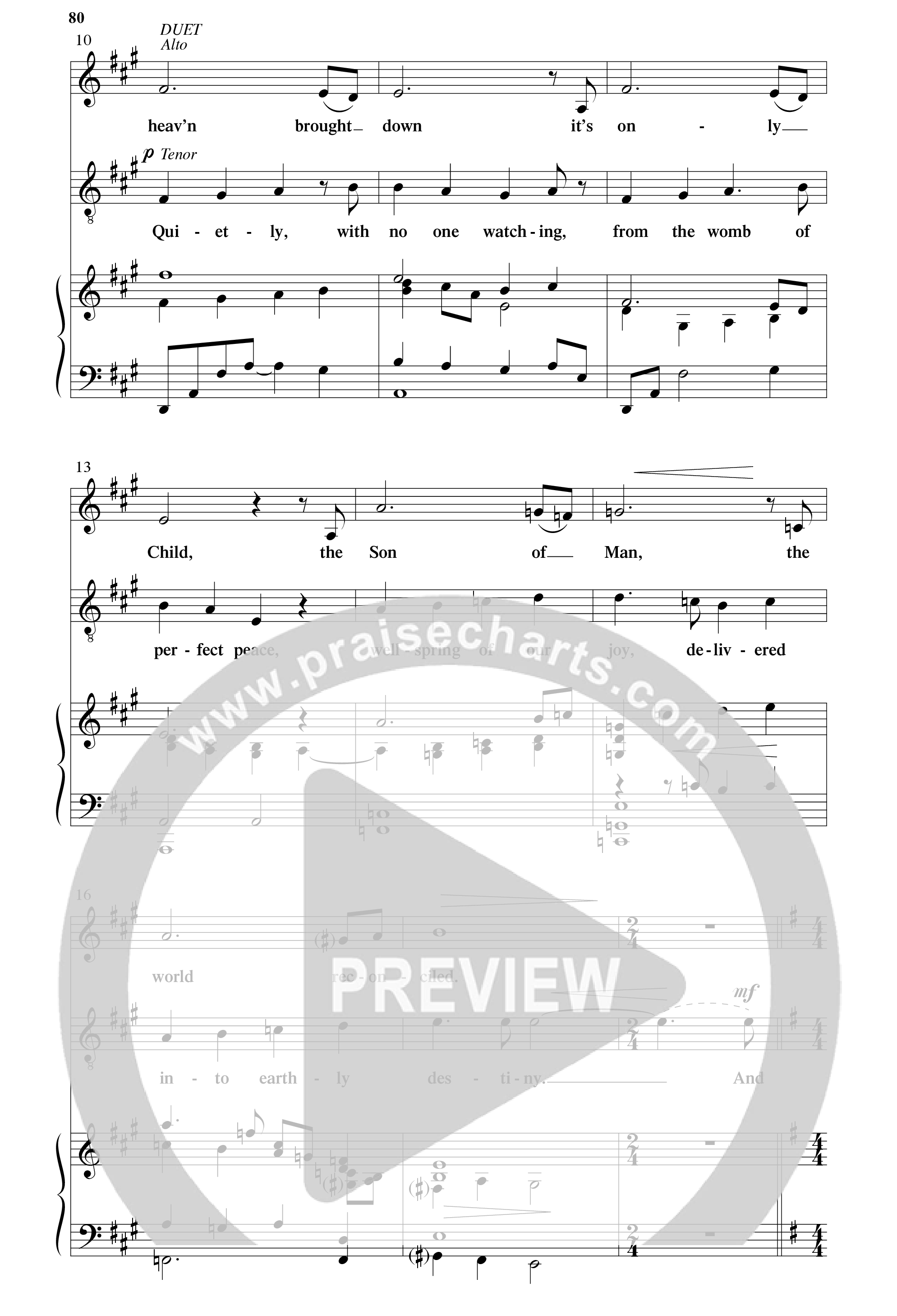 Agnus Dei (12 Song Choral Collection) Song 8 (Piano SATB) (Arr. David Hamilton / Arr. Dennis Worley / Arr. Karla Worley)