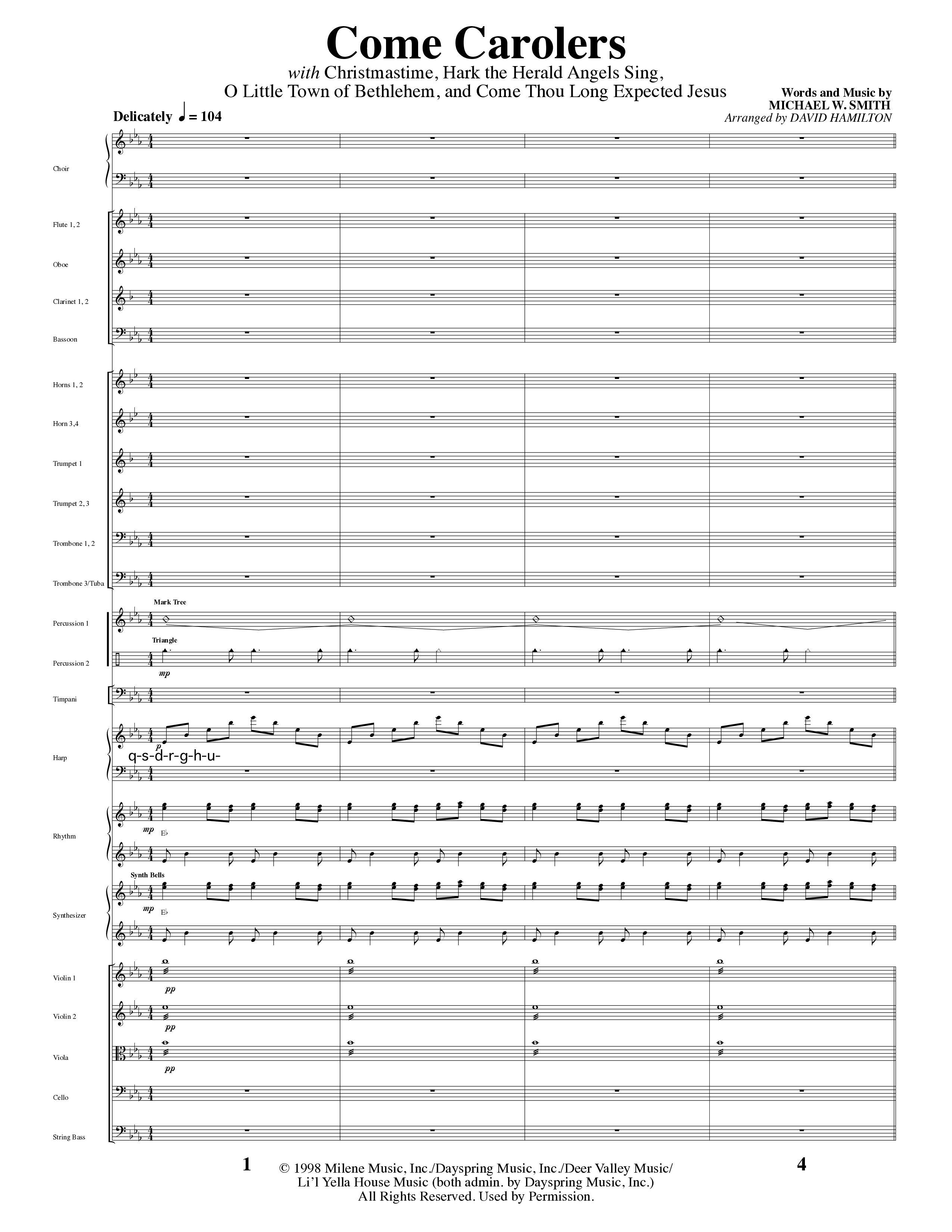 Agnus Dei (12 Song Choral Collection) Song 9 (Orchestration) (Arr. David Hamilton / Arr. Dennis Worley / Arr. Karla Worley)