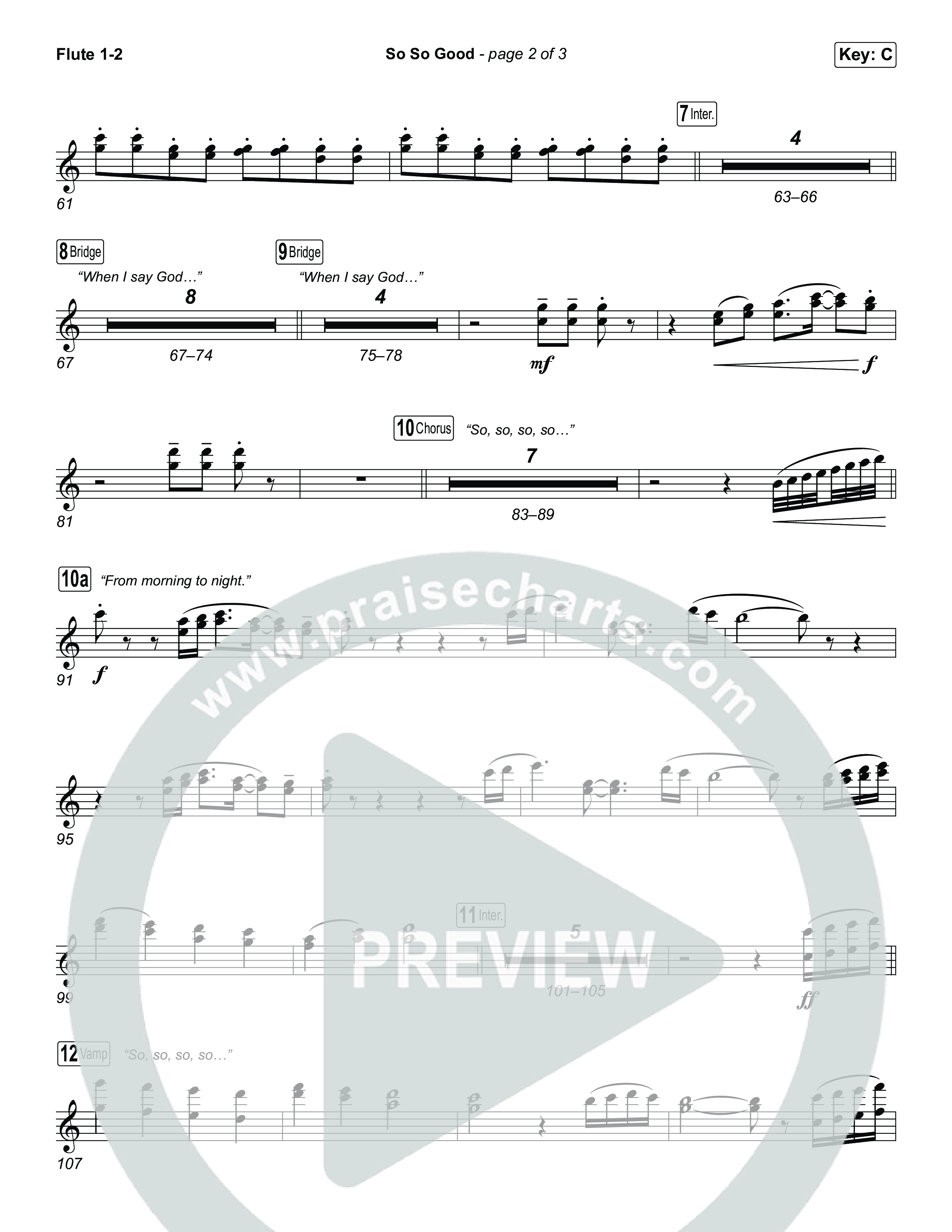So So Good (Choral/SATB) Wind Pack (Travis Cottrell / Brooke Voland / Arr. Mason Brown)