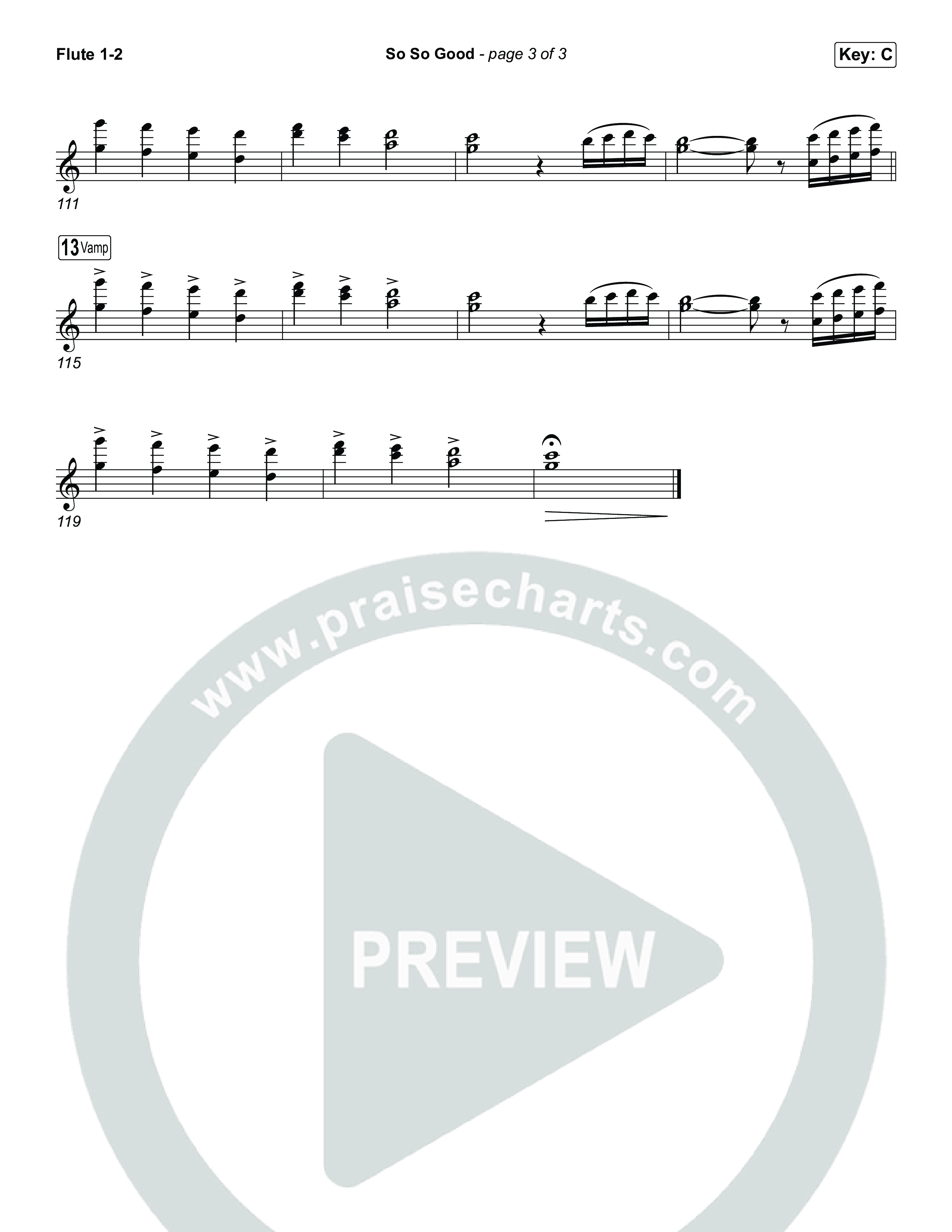 So So Good (Choral/SATB) Wind Pack (Travis Cottrell / Brooke Voland / Arr. Mason Brown)