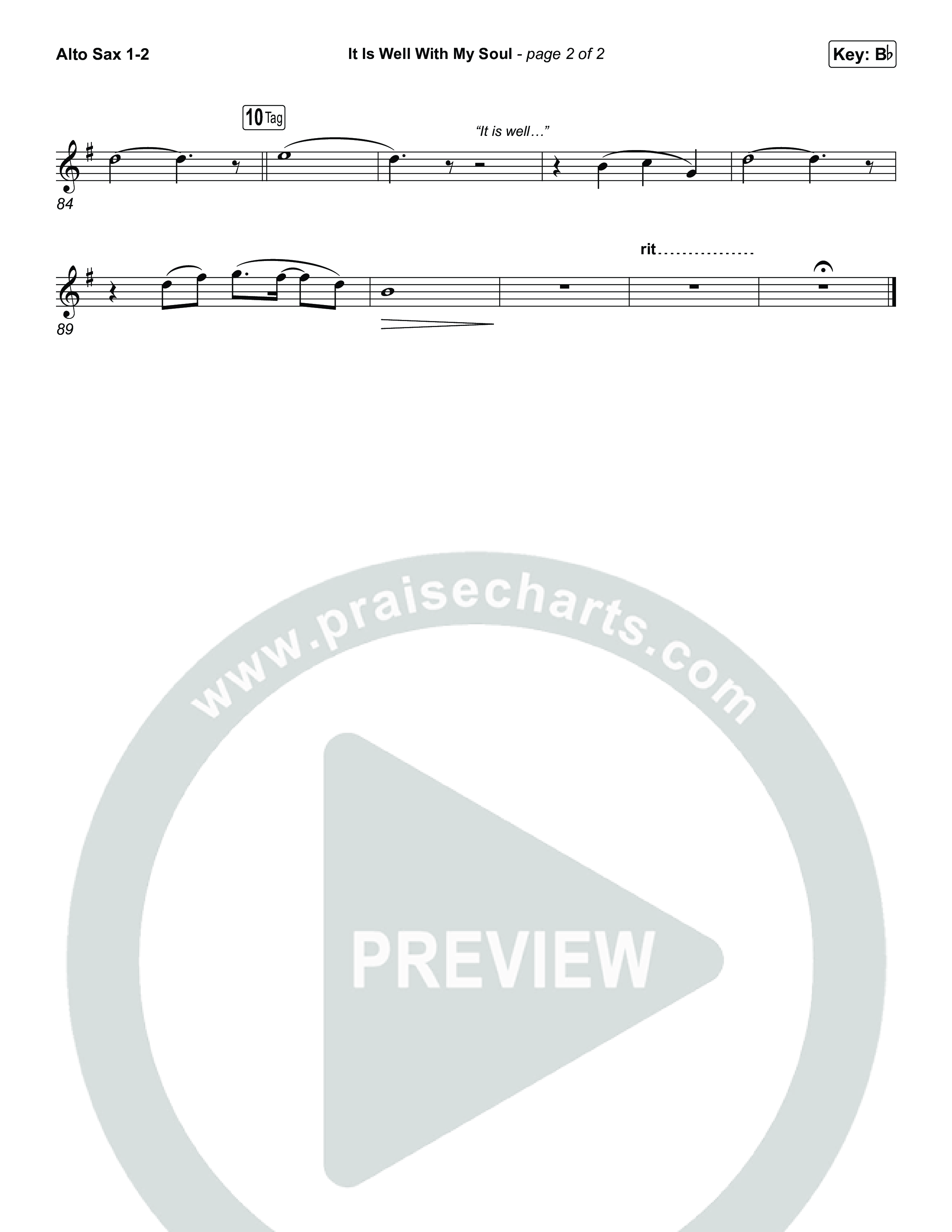 It Is Well With My Soul (Choral/SATB) Sax Pack (Travis Cottrell / Lily Cottrell / Arr. Mason Brown)