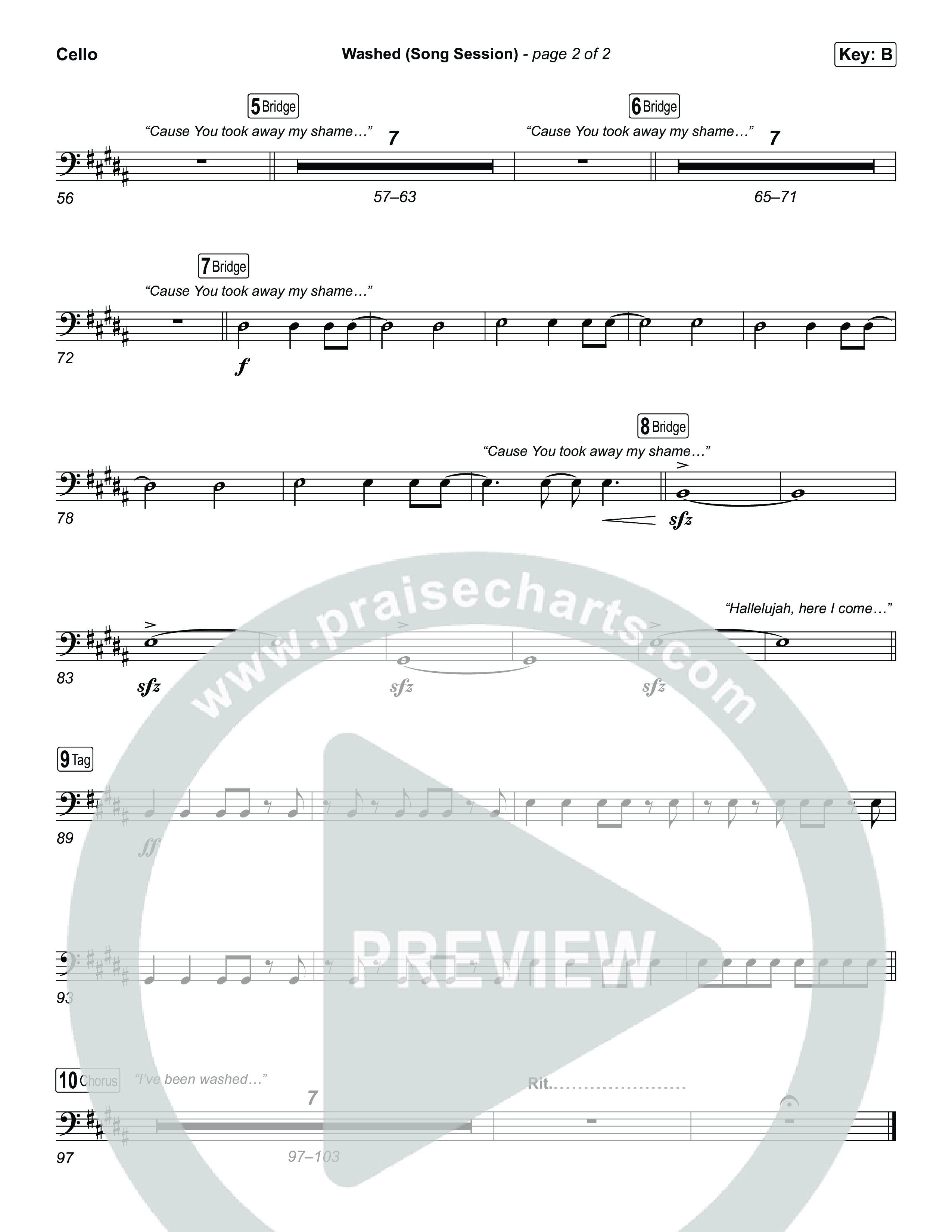 Washed (Song Session) Cello (Essential Worship / Mitch Wong)