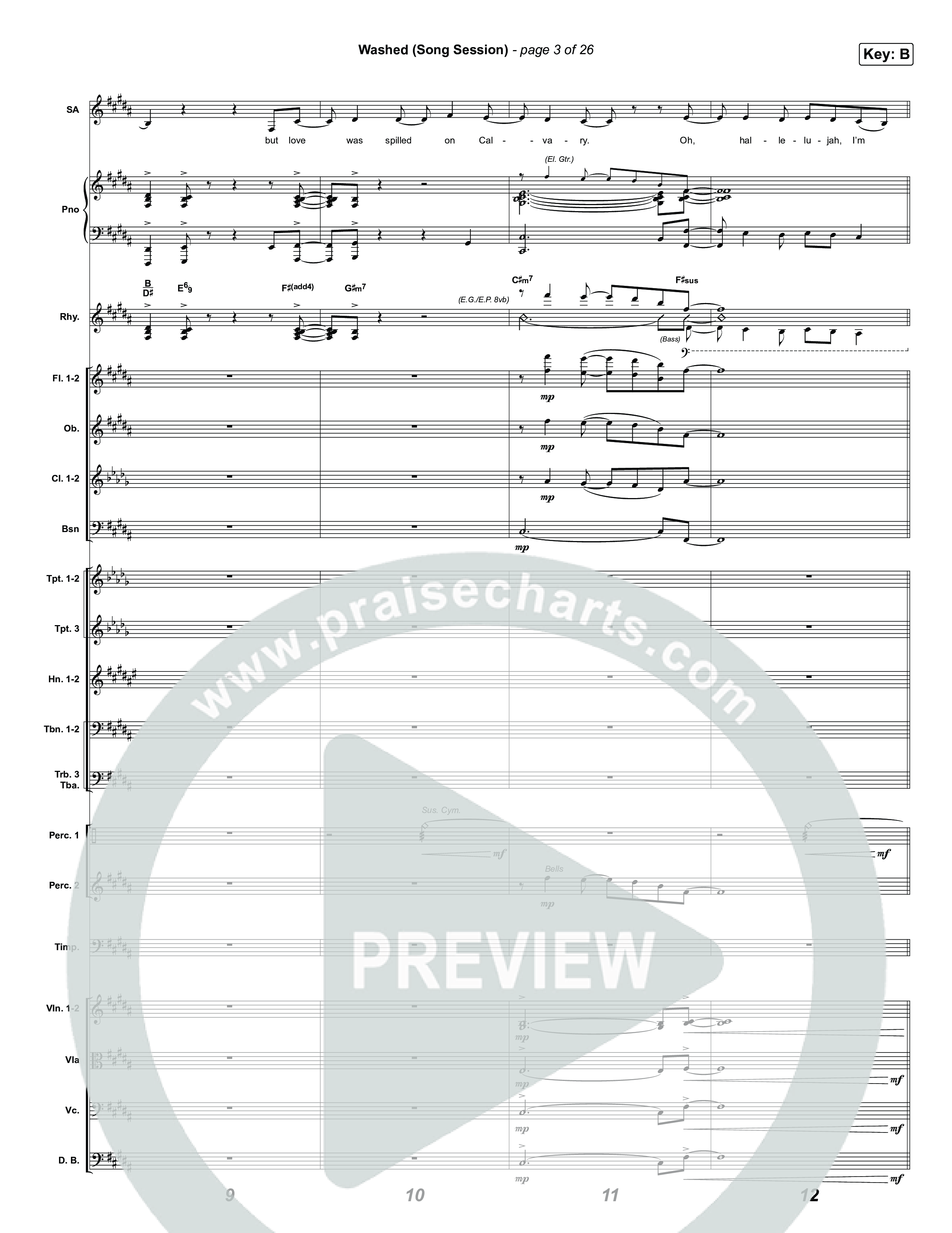 Washed (Song Session) Orchestration (Essential Worship / Mitch Wong)