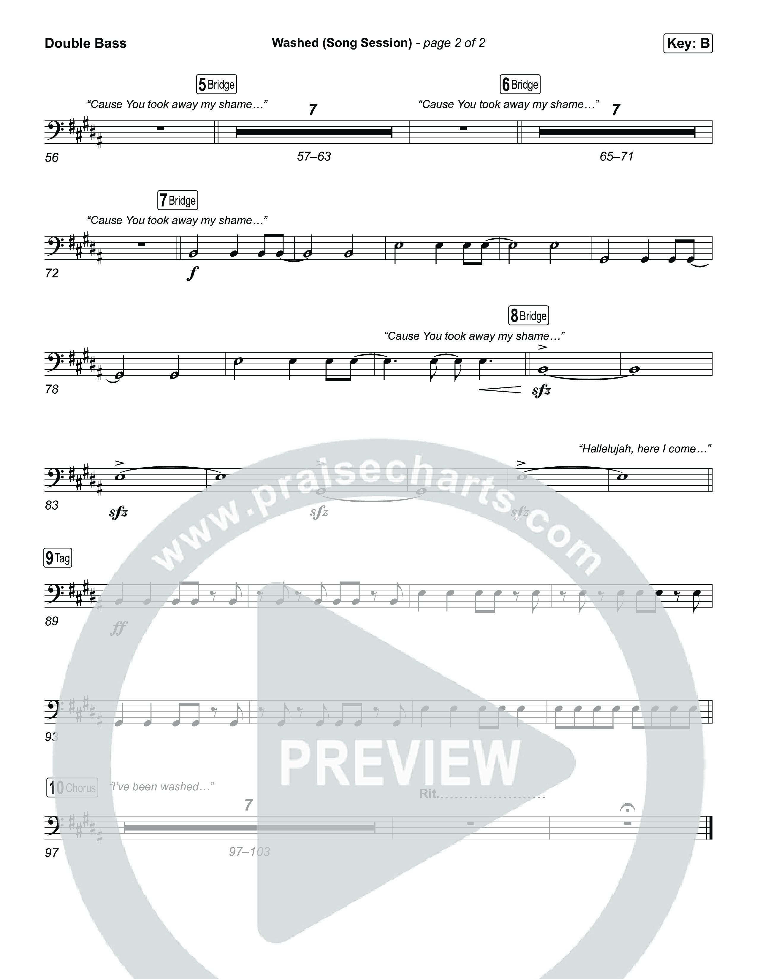Washed (Song Session) String Bass (Essential Worship / Mitch Wong)