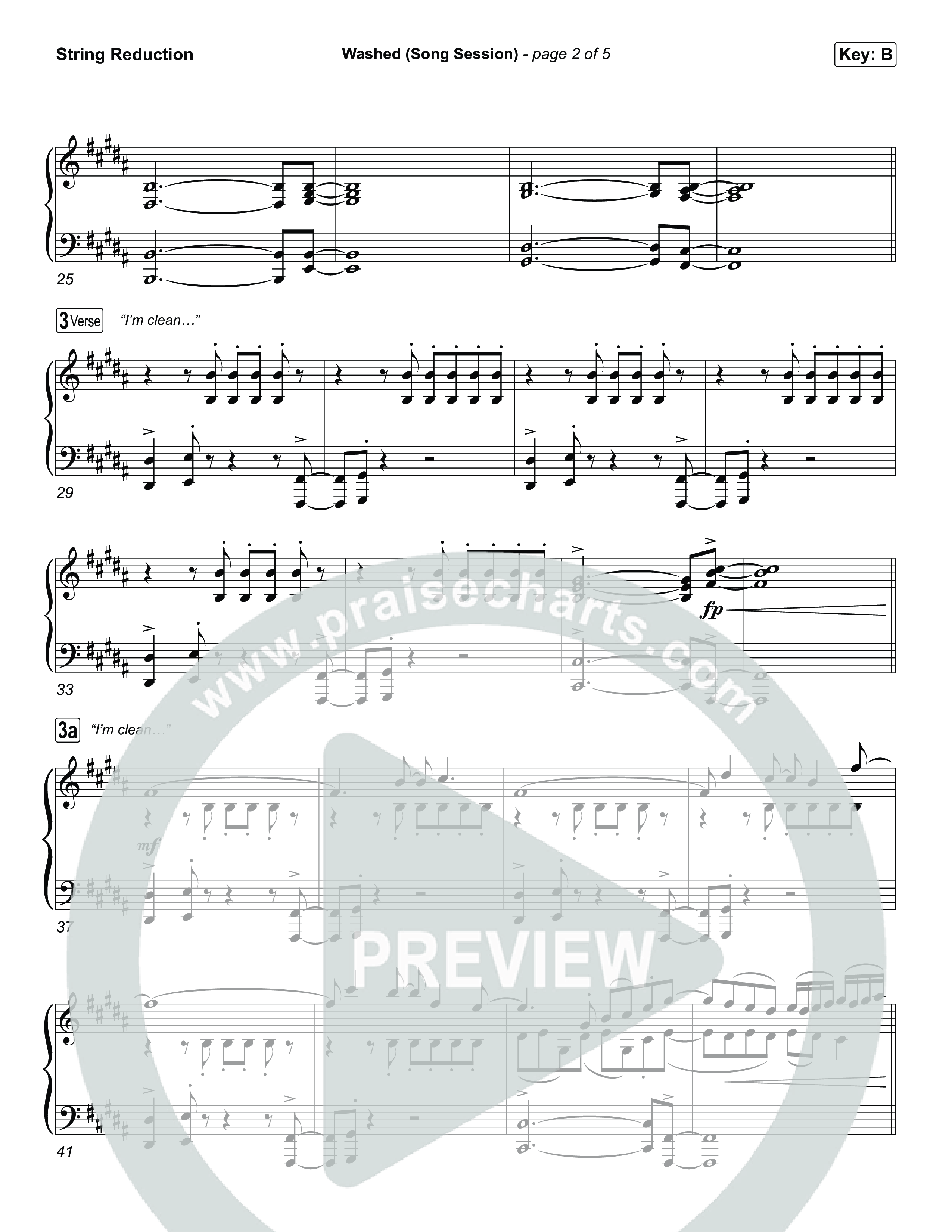Washed (Song Session) String Reduction (Essential Worship / Mitch Wong)