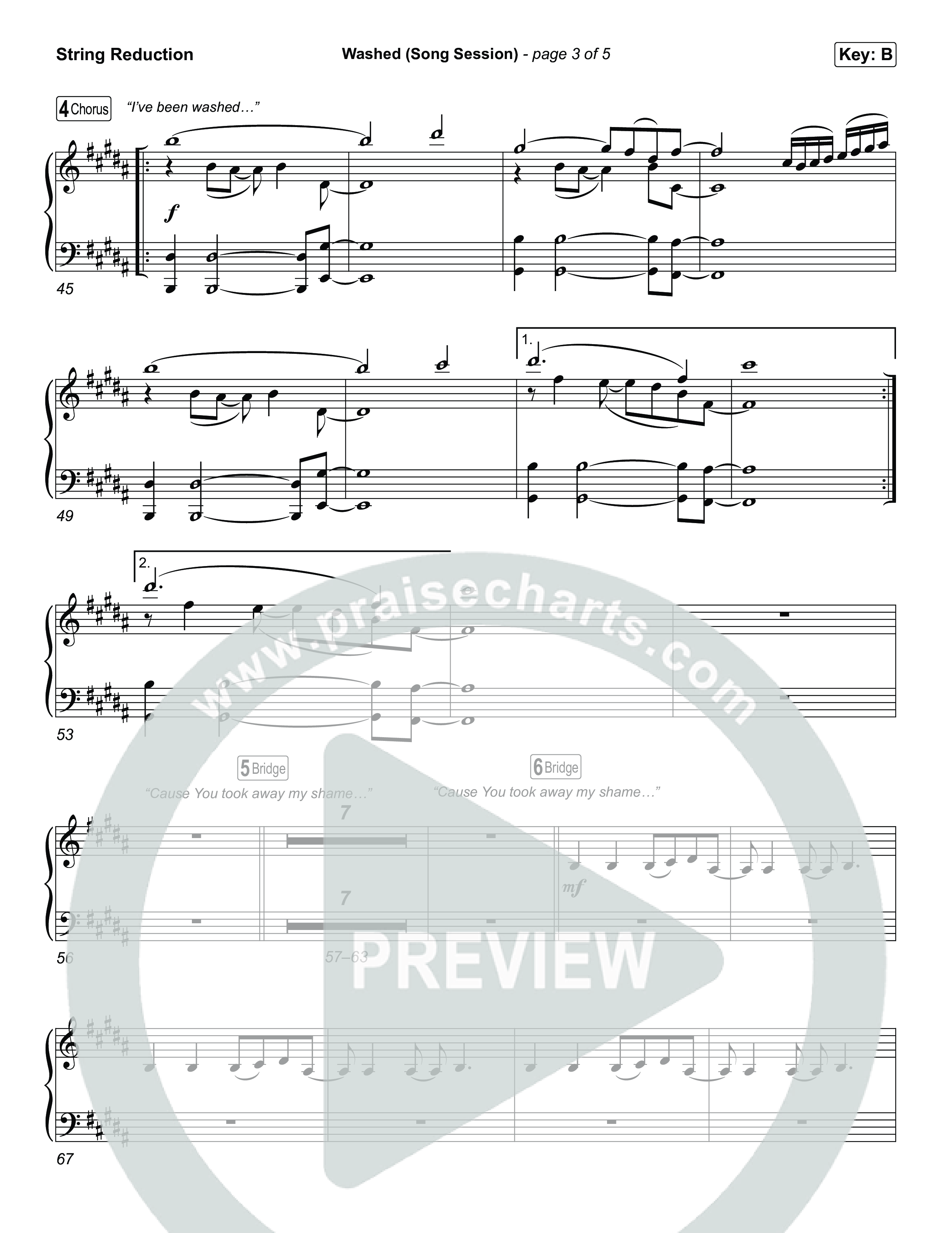 Washed (Song Session) String Reduction (Essential Worship / Mitch Wong)