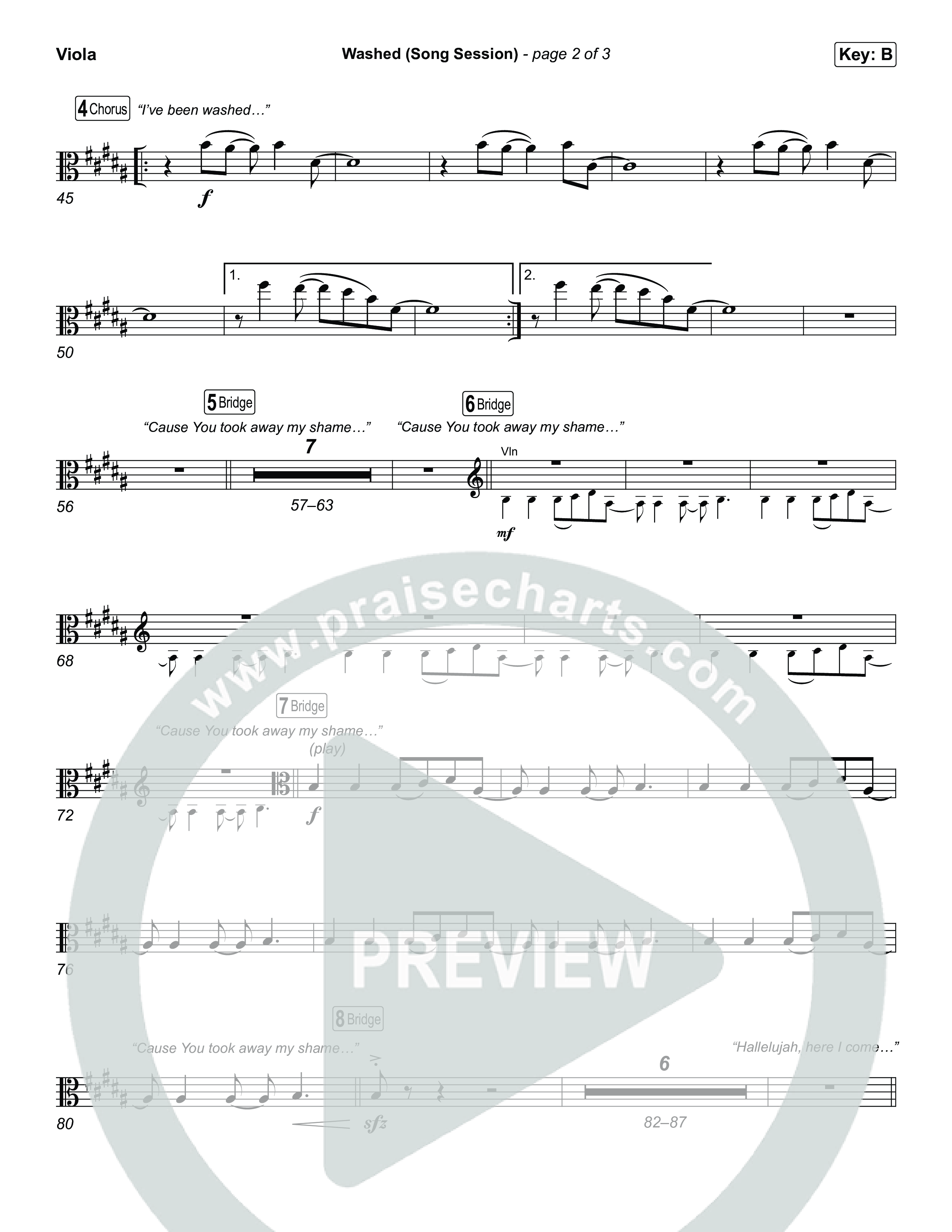 Washed (Song Session) Viola (Essential Worship / Mitch Wong)