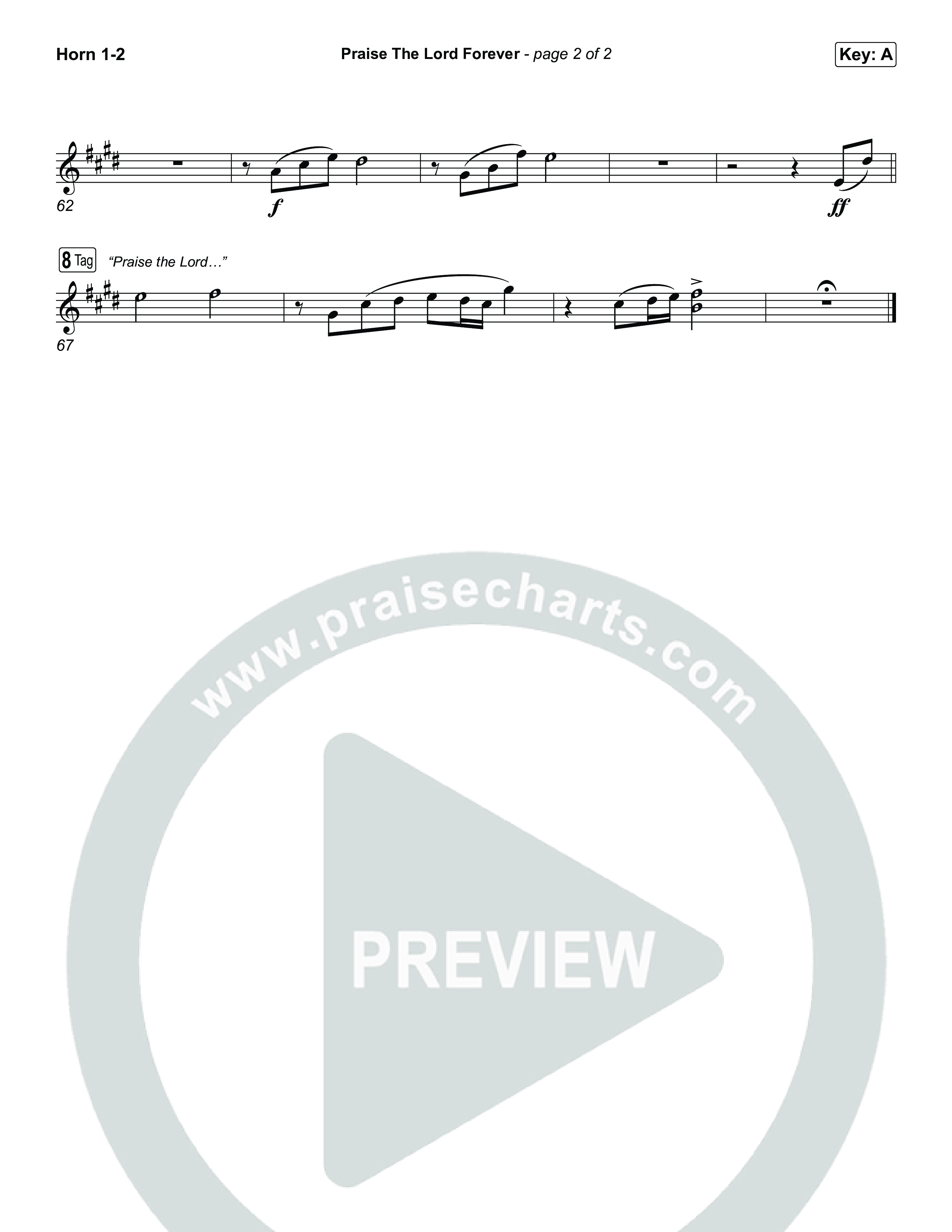 Praise The Lord Forever Brass Pack (Phil Wickham / Pat Barrett)