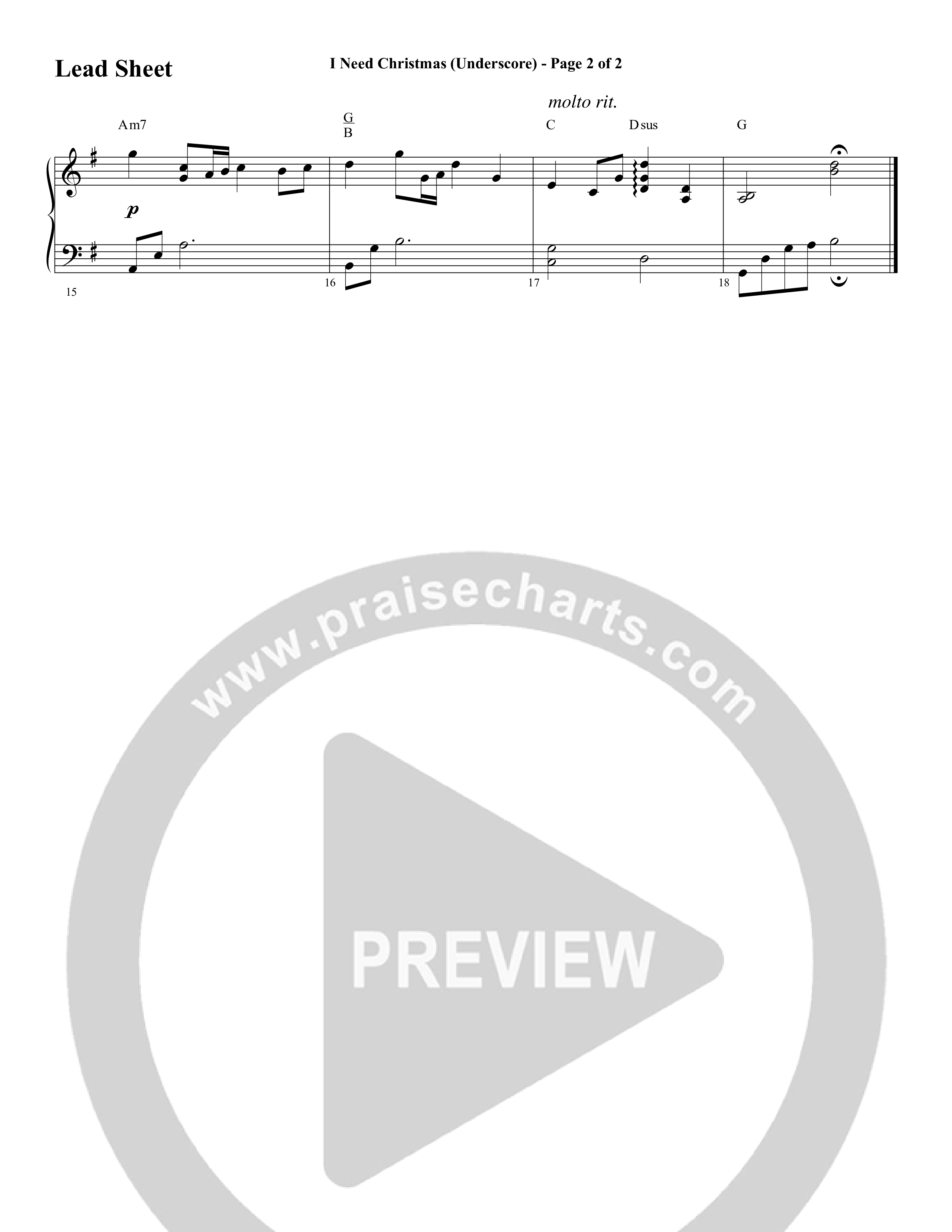 An Unexpected Christmas (11 Song Choral Collection) Song 10 (Lead & Chords) (Arr. Daniel Semsen)