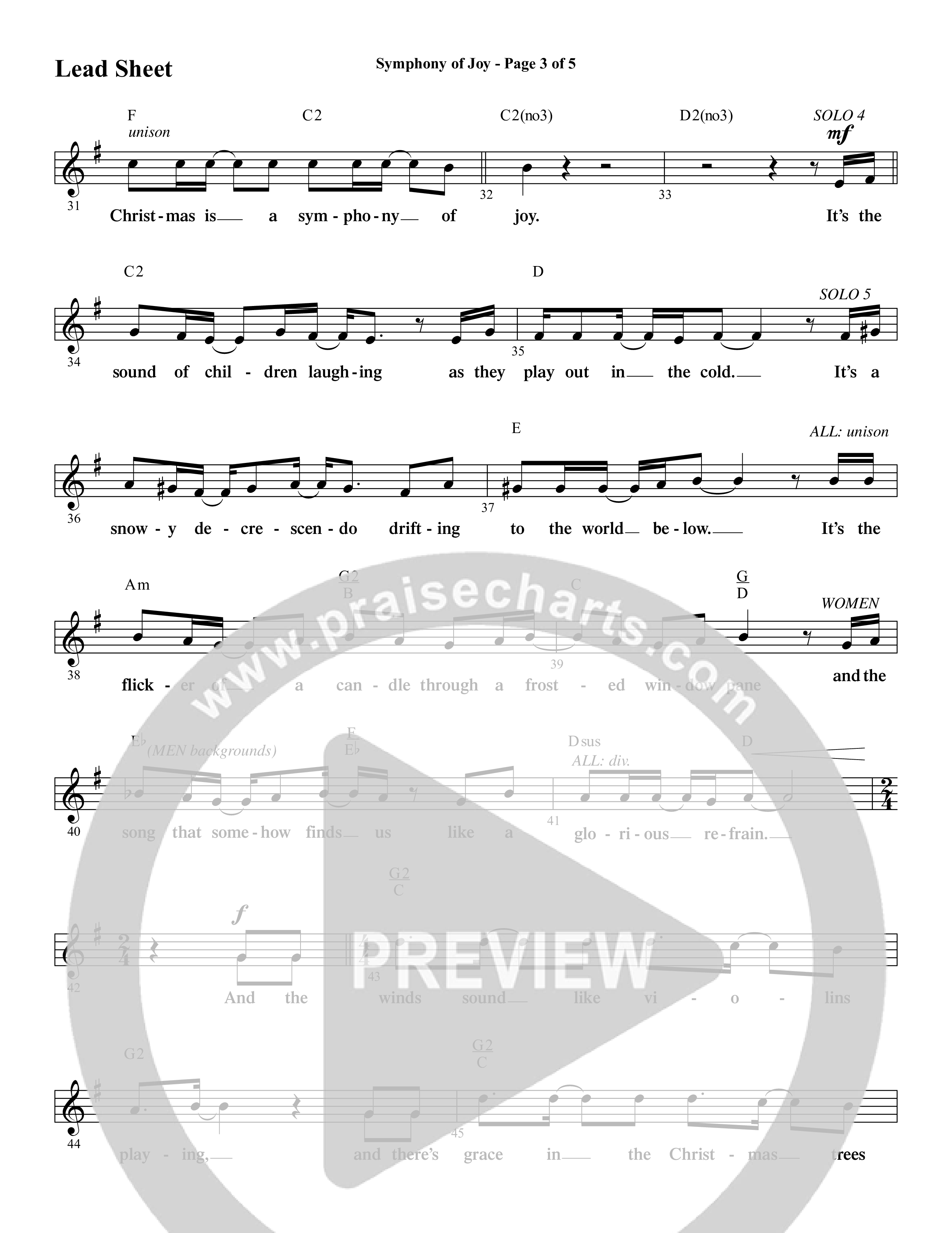 An Unexpected Christmas (11 Song Choral Collection) Lead & Chords Collection (Arr. Daniel Semsen)