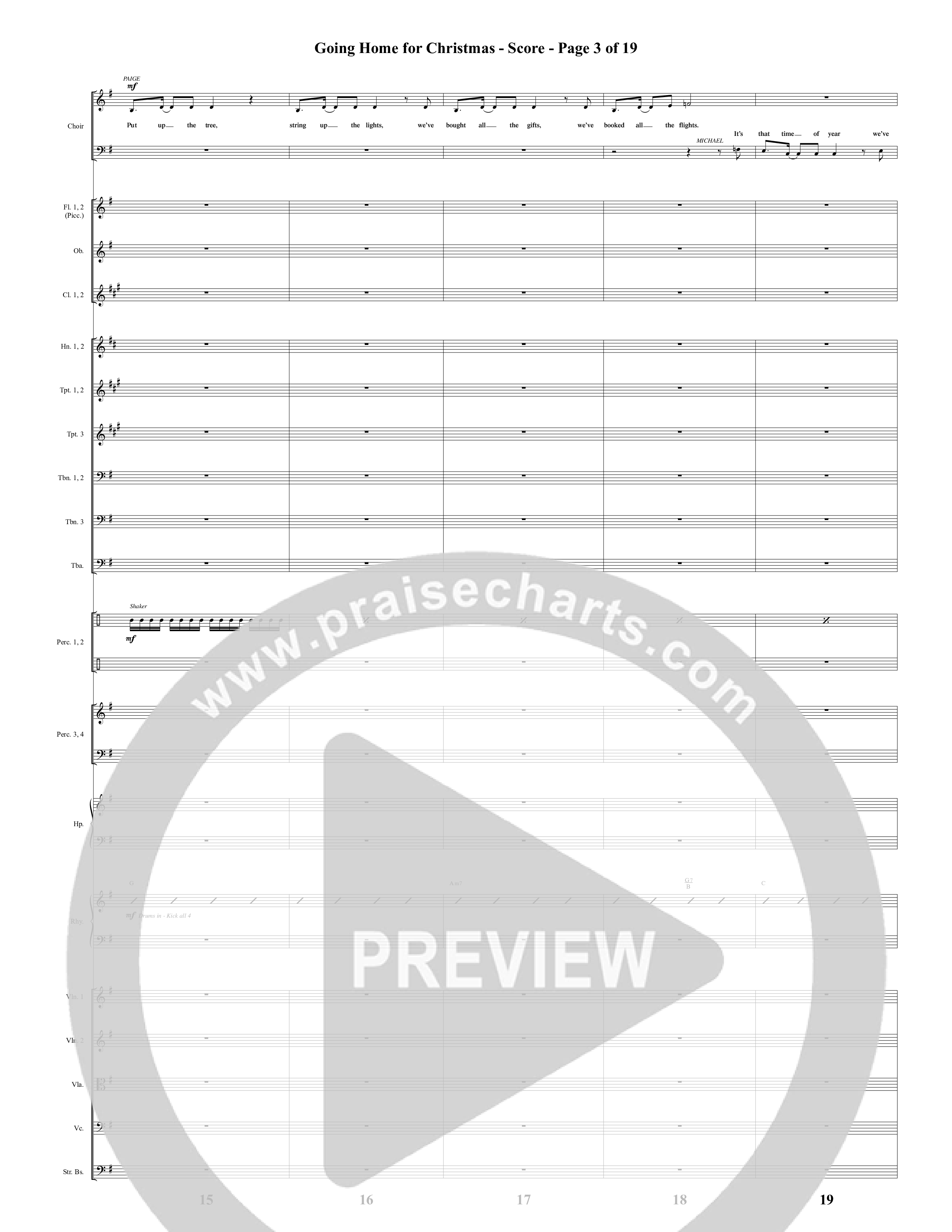 An Unexpected Christmas (11 Song Choral Collection) Song 3 (Orchestration) (Arr. Daniel Semsen)