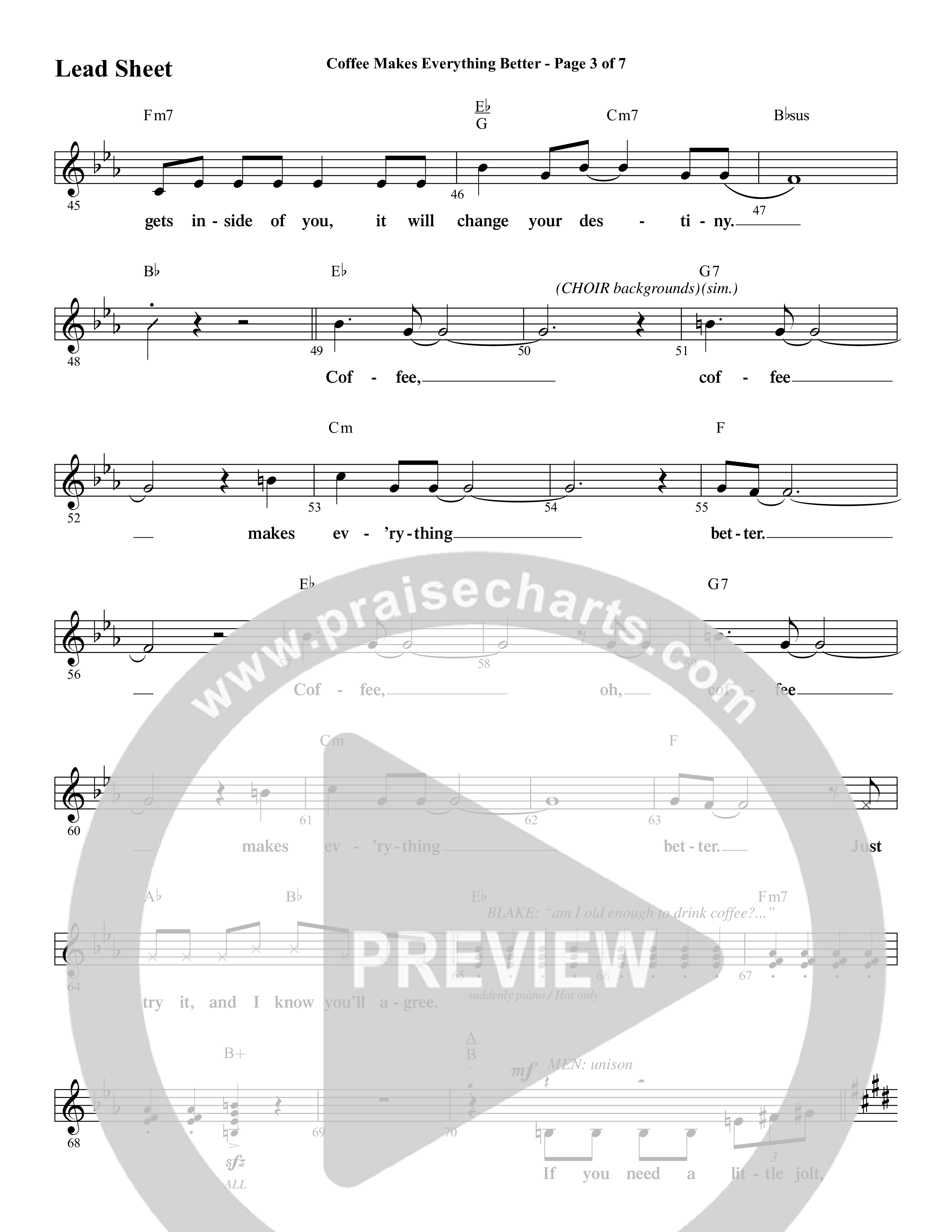 An Unexpected Christmas (11 Song Choral Collection) Song 5 (Lead & Chords) (Arr. Daniel Semsen)