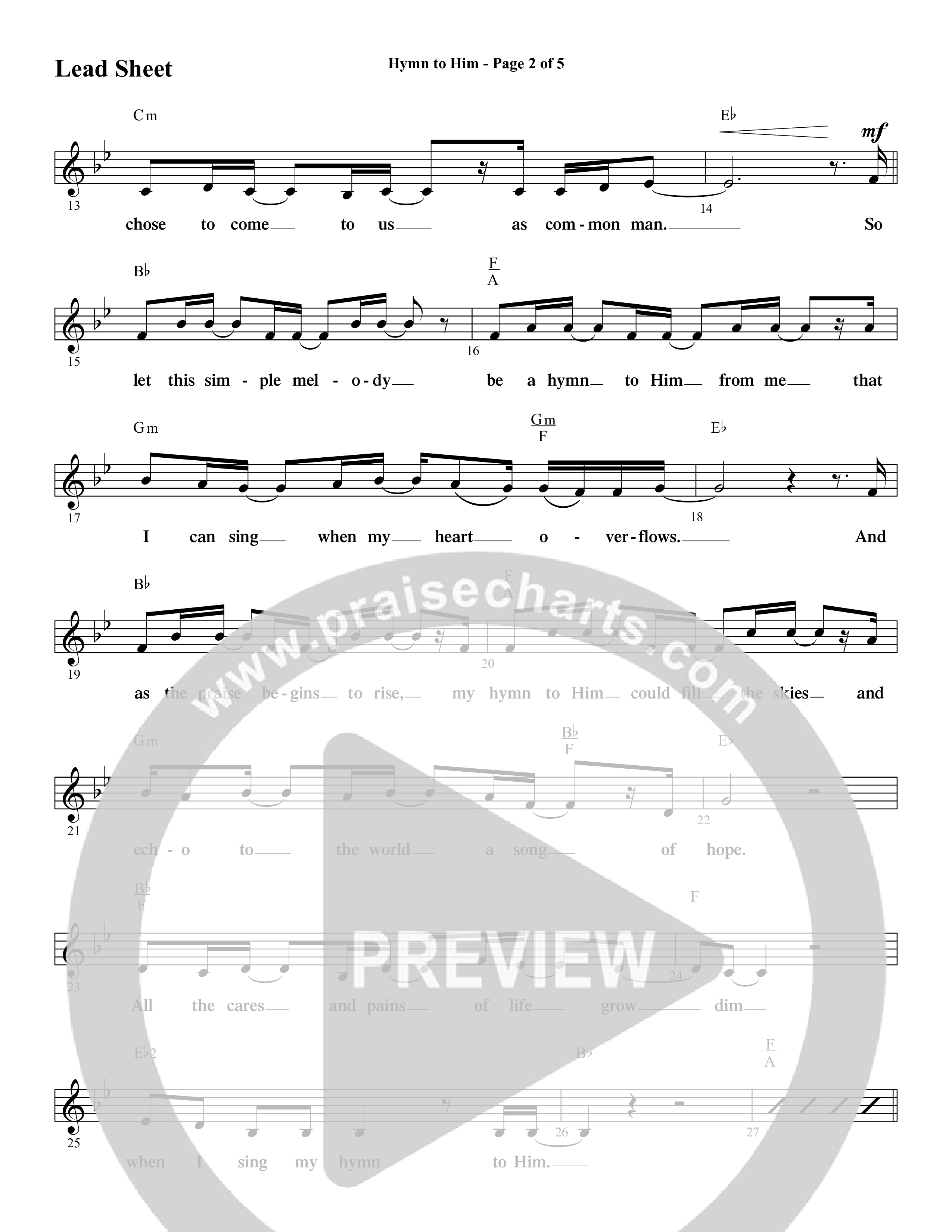 An Unexpected Christmas (11 Song Choral Collection) Song 7 (Lead & Chords) (Arr. Daniel Semsen)