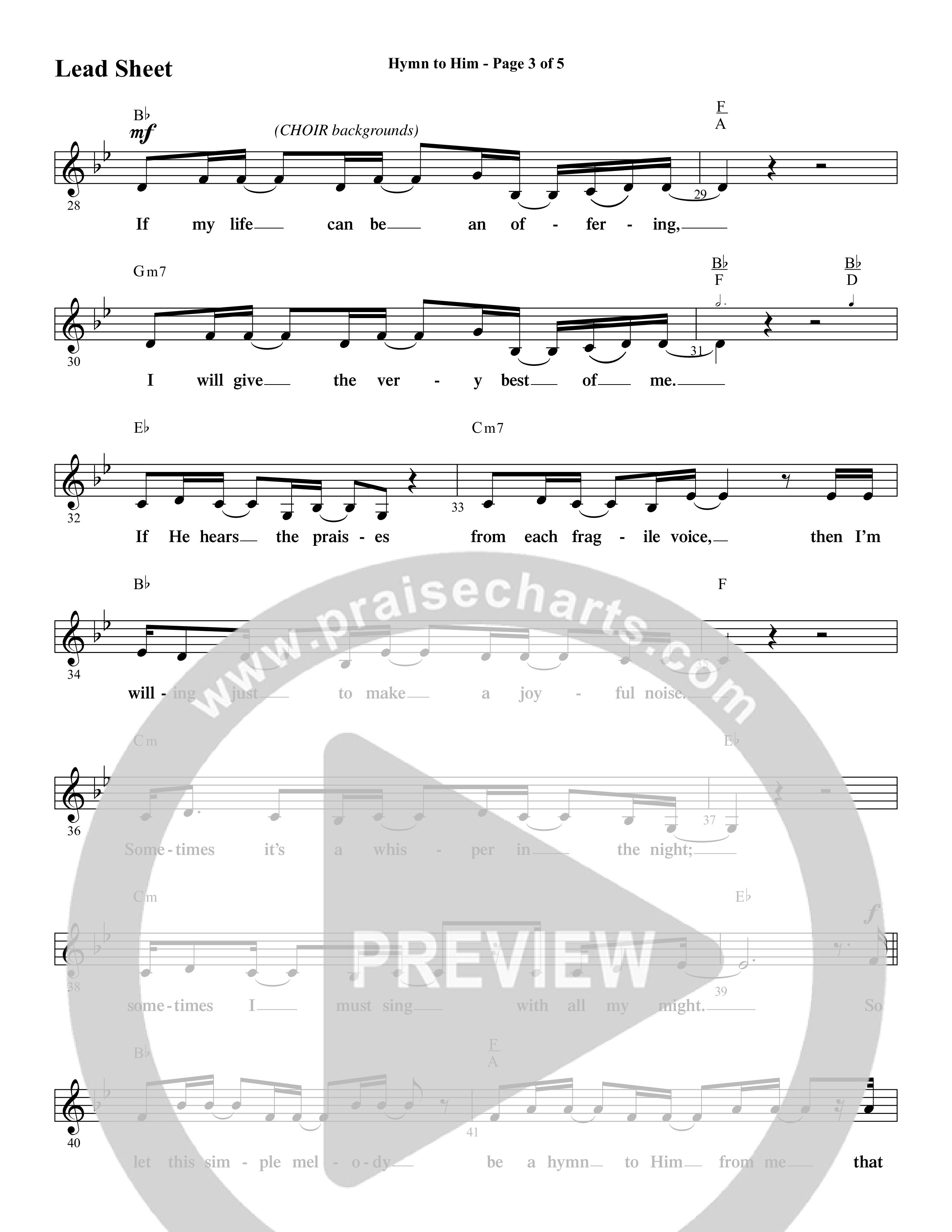 An Unexpected Christmas (11 Song Choral Collection) Song 7 (Lead & Chords) (Arr. Daniel Semsen)