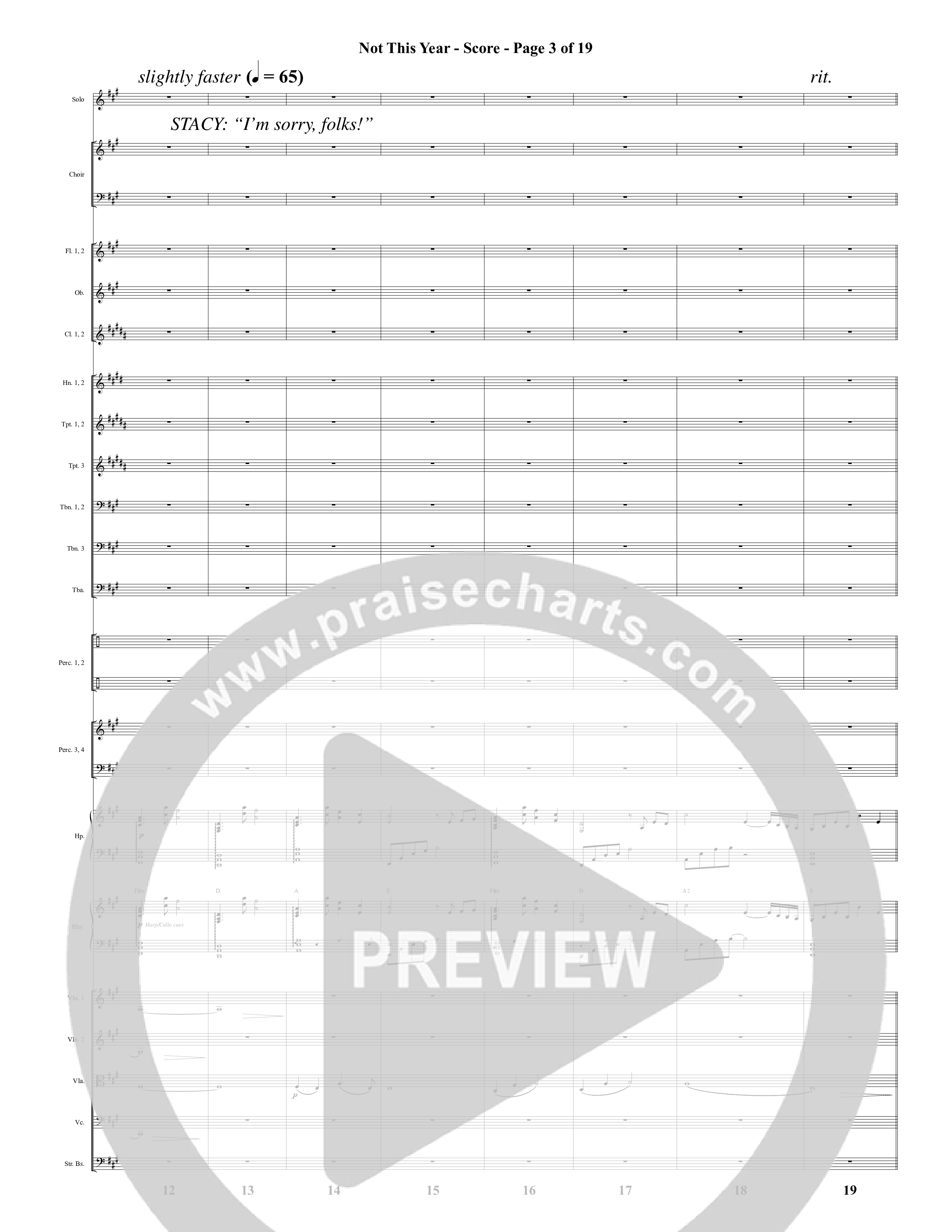 An Unexpected Christmas (11 Song Choral Collection) Song 8 (Orchestration) (Arr. Daniel Semsen)