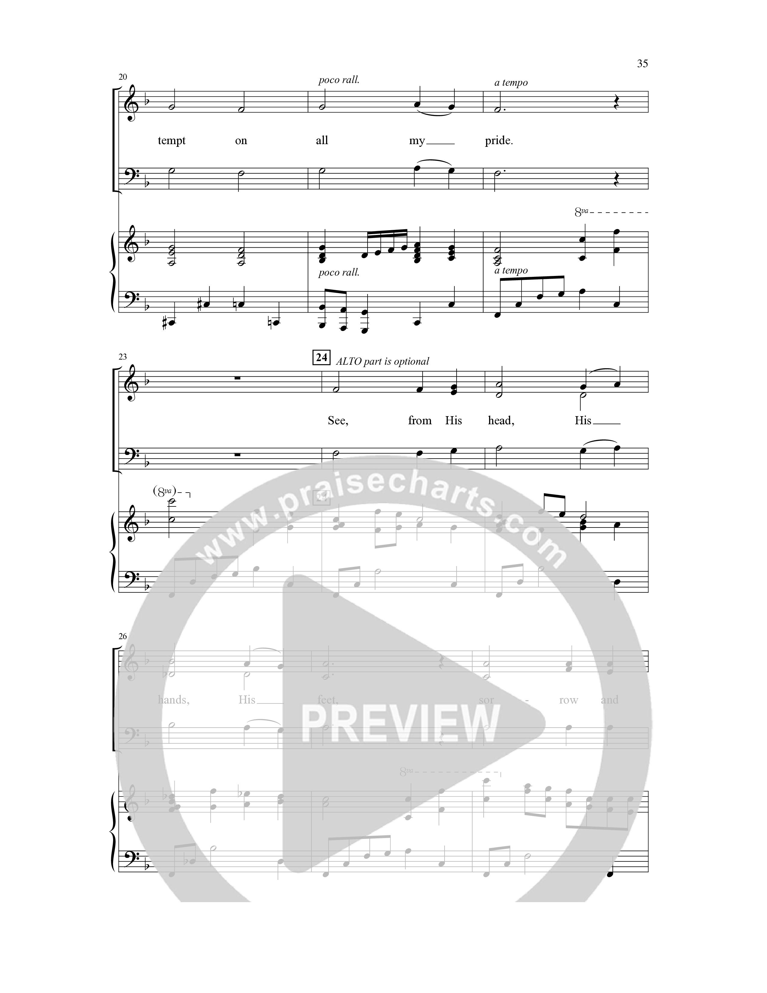 Songs Of The Passion (4 Song Choral Collection) Song 4 (Piano SATB) (Orch. Phillip Keveren)