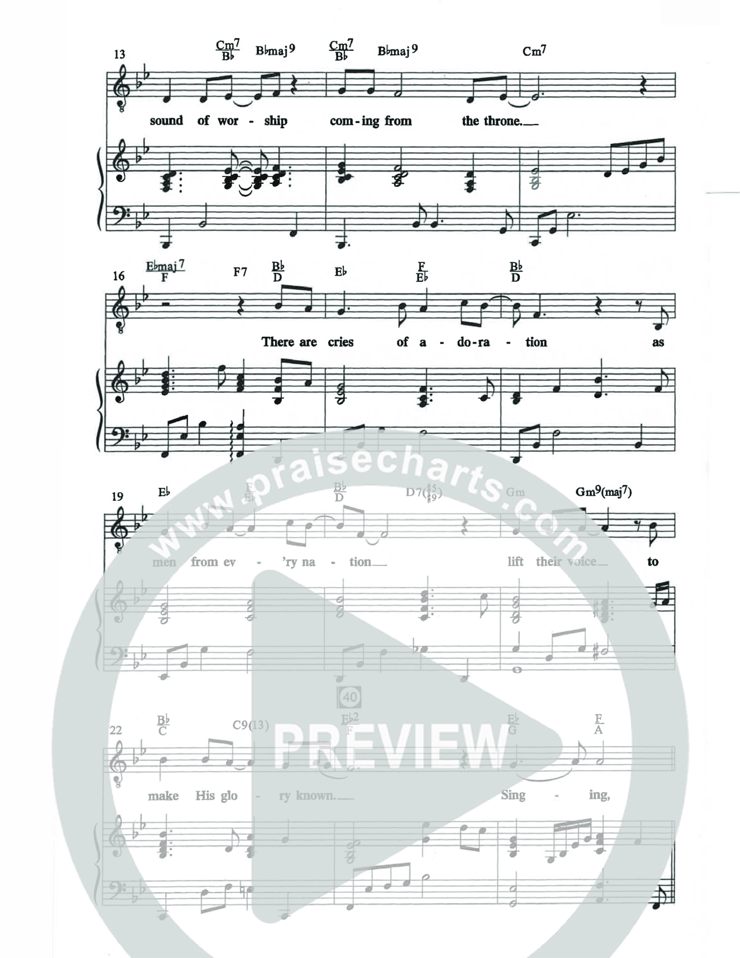 Holy Are You Lord (Choral Anthem SATB) Anthem (SATB/Piano) (The Brooklyn Tabernacle Choir / Arr. Carol Cymbala)
