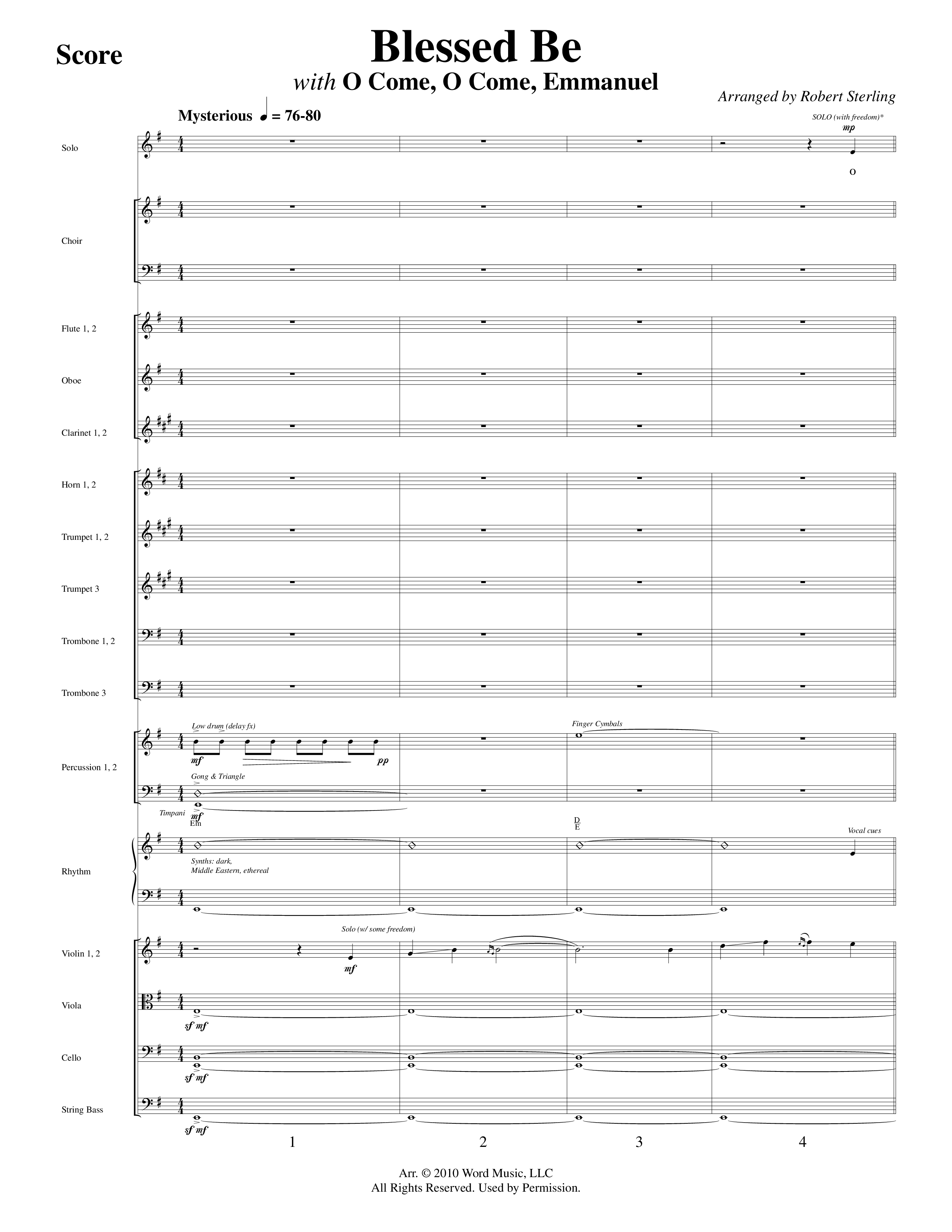 As Sure As My Redeemer Lives (8 Song Choral Collection) Orchestrations (SATB) (Word Music Choral / Arr. Robert Sterling)