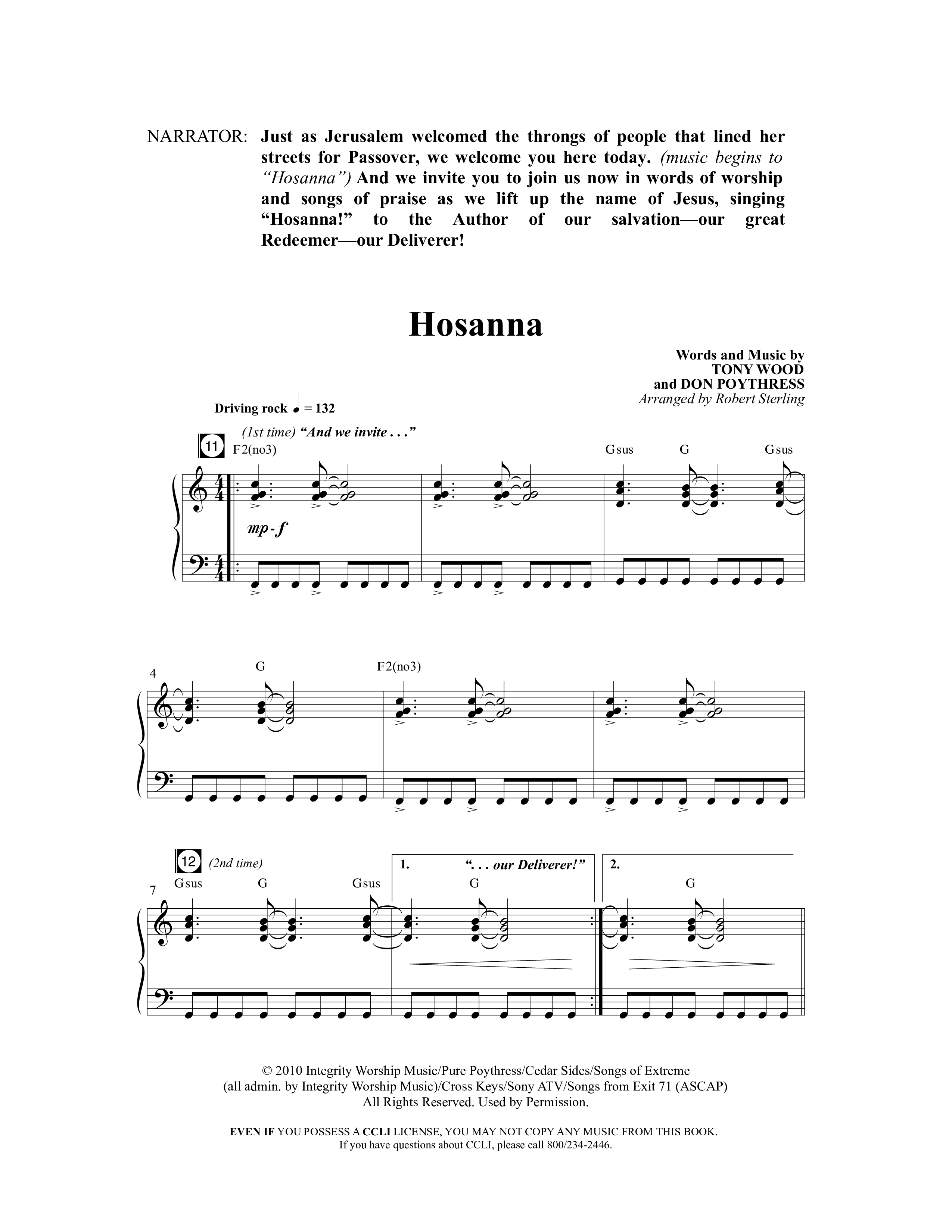 As Sure As My Redeemer Lives (8 Song Choral Collection) Song 2 (Piano SATB) (Word Music Choral / Arr. Robert Sterling)