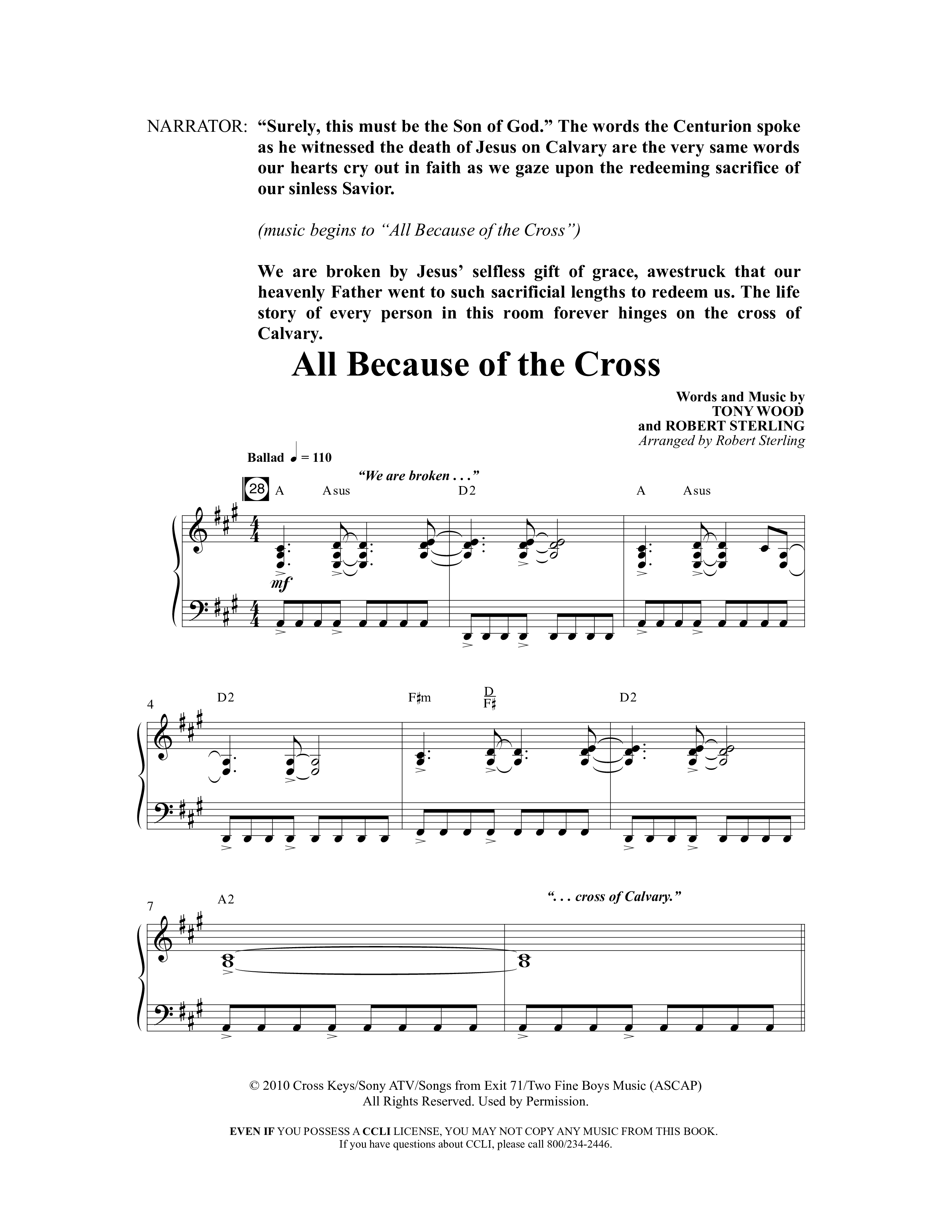 As Sure As My Redeemer Lives (8 Song Choral Collection) Song 4 (Piano SATB) (Word Music Choral / Arr. Robert Sterling)