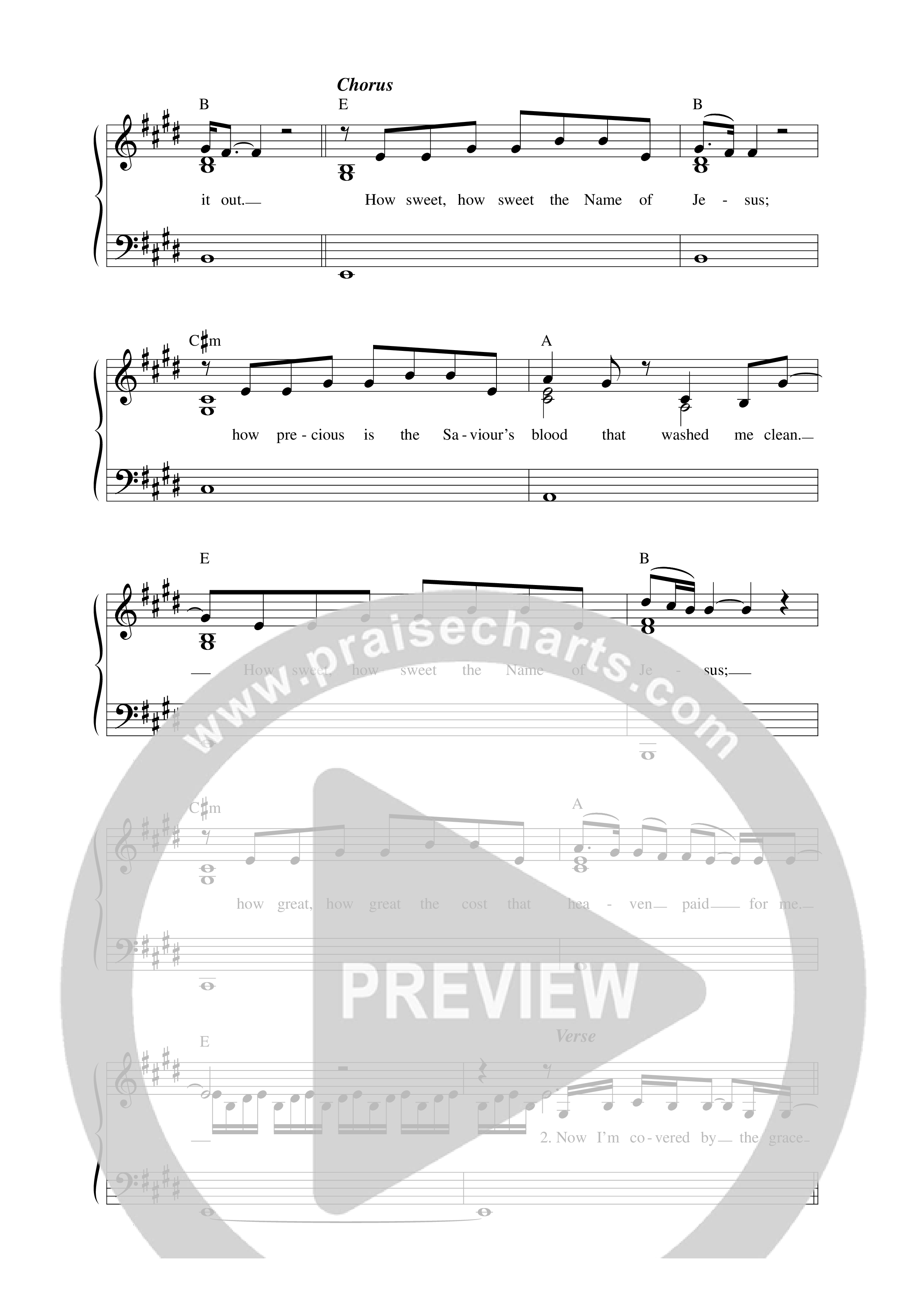 Costly Worship Lead Sheet Melody (Philippa Hanna)
