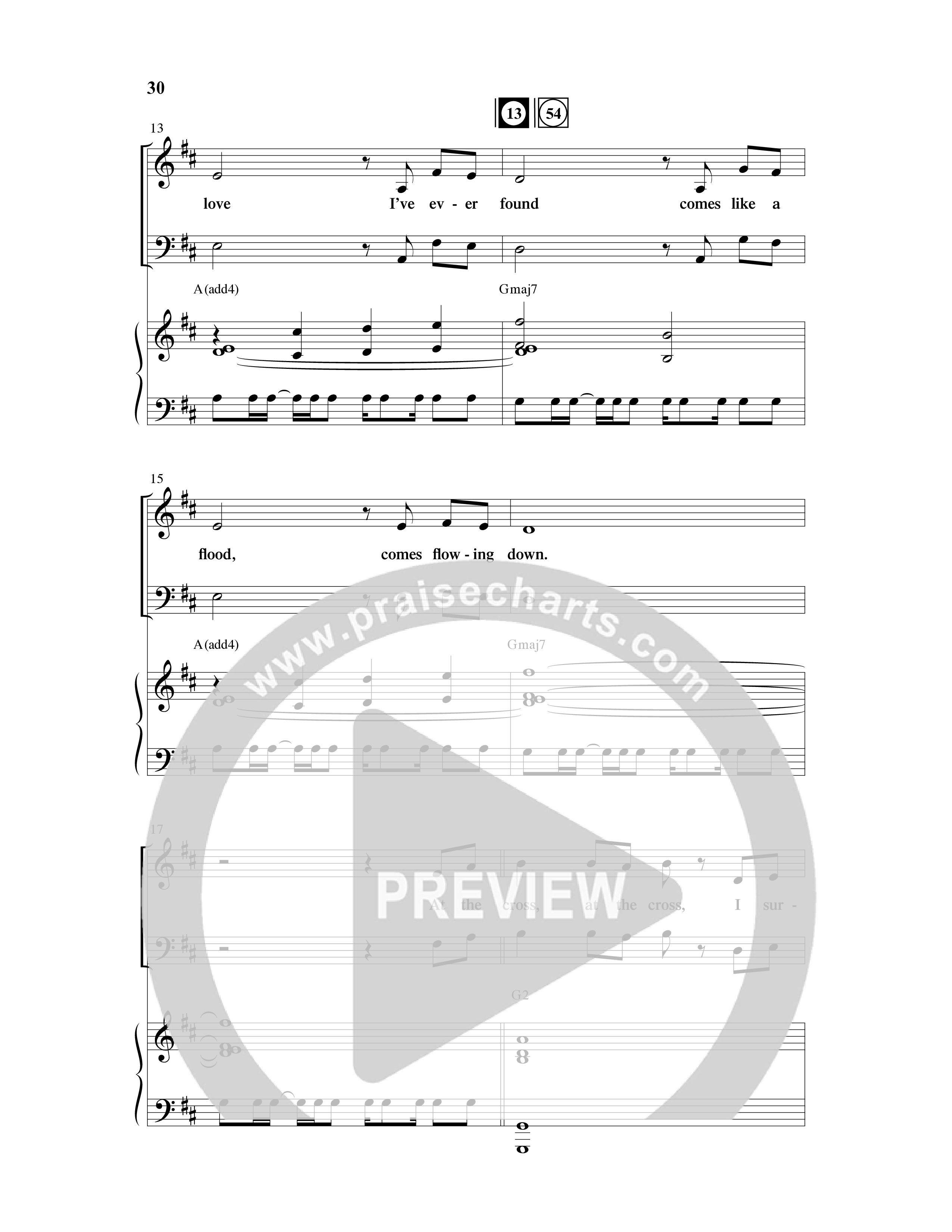 Because He Lives Amen (7 Song Choral Collection) Song 3 (Piano SATB) (Arr. David Wise / Orch. David Shipps)