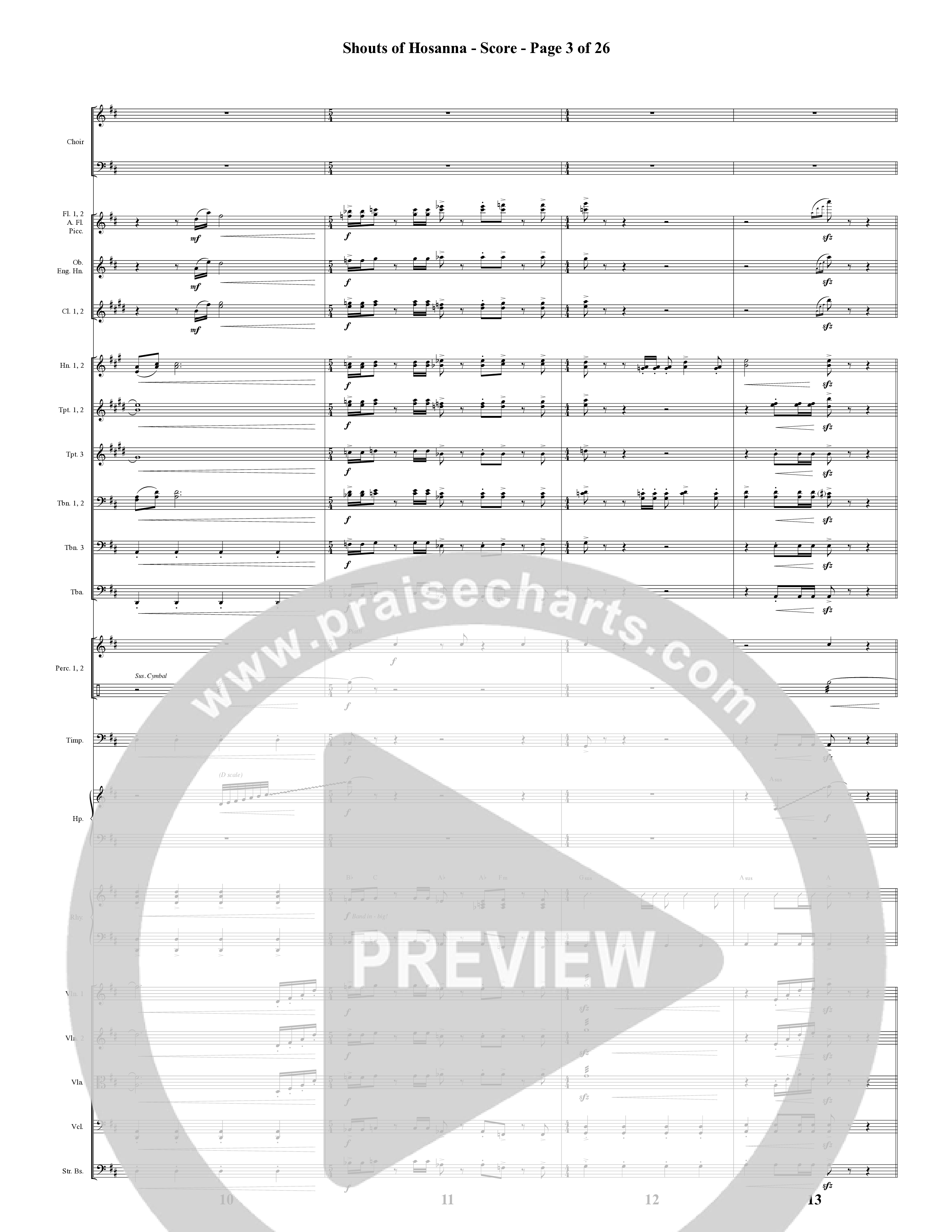 Because He Lives Amen (7 Song Choral Collection) Song 4 (Orchestration) (Arr. David Wise / Orch. David Shipps)