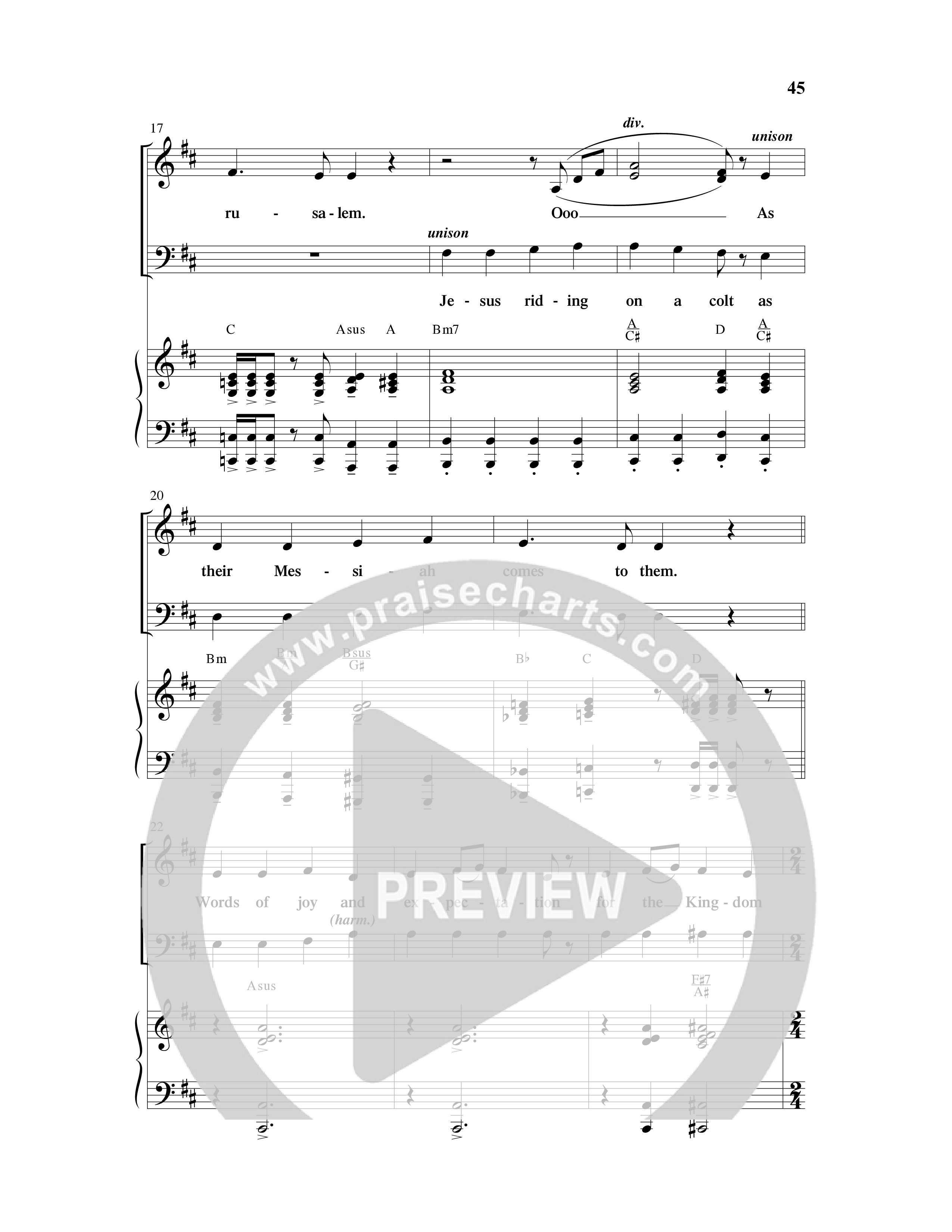 Because He Lives Amen (7 Song Choral Collection) Song 4 (Piano SATB) (Arr. David Wise / Orch. David Shipps)