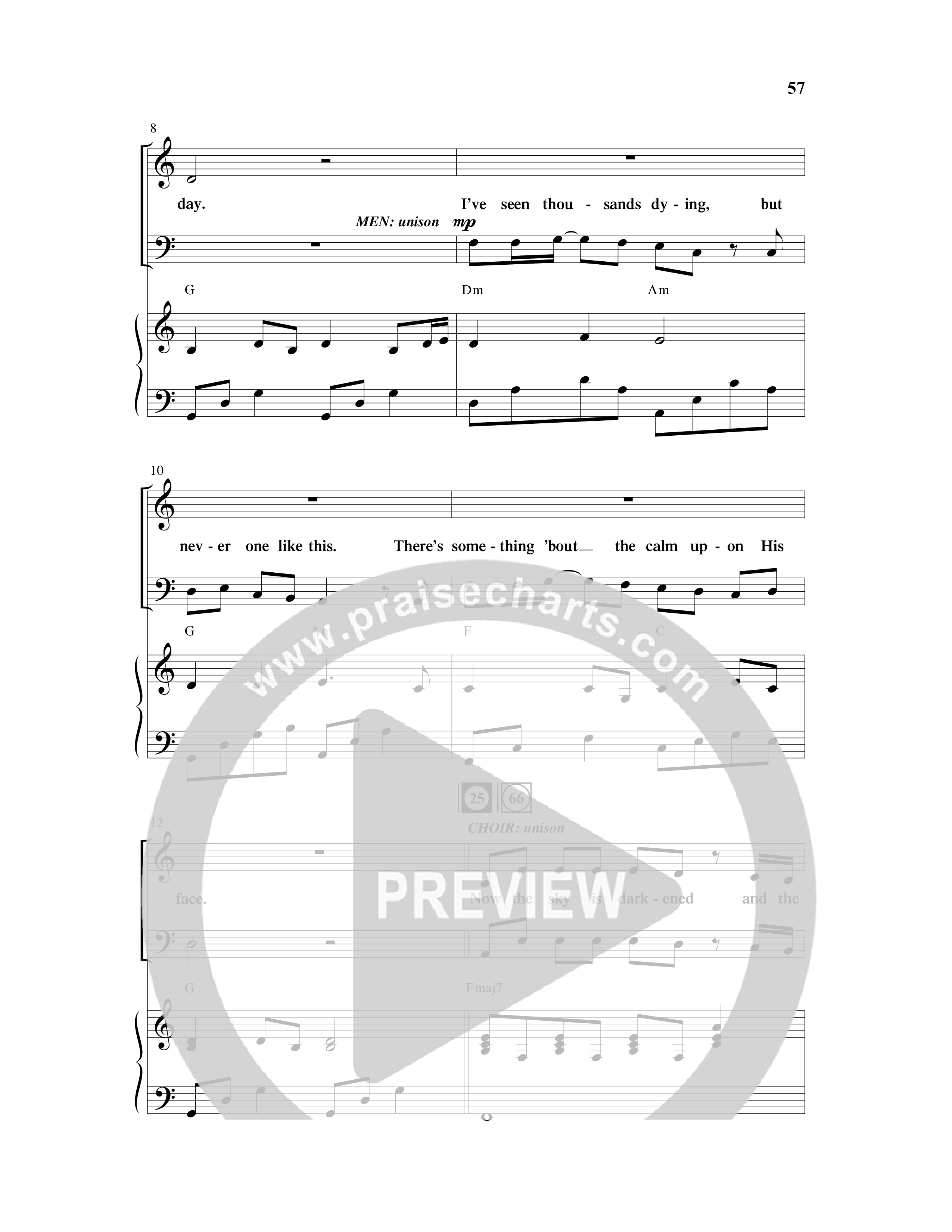Because He Lives Amen (7 Song Choral Collection) Song 5 (Piano SATB) (Arr. David Wise / Orch. David Shipps)